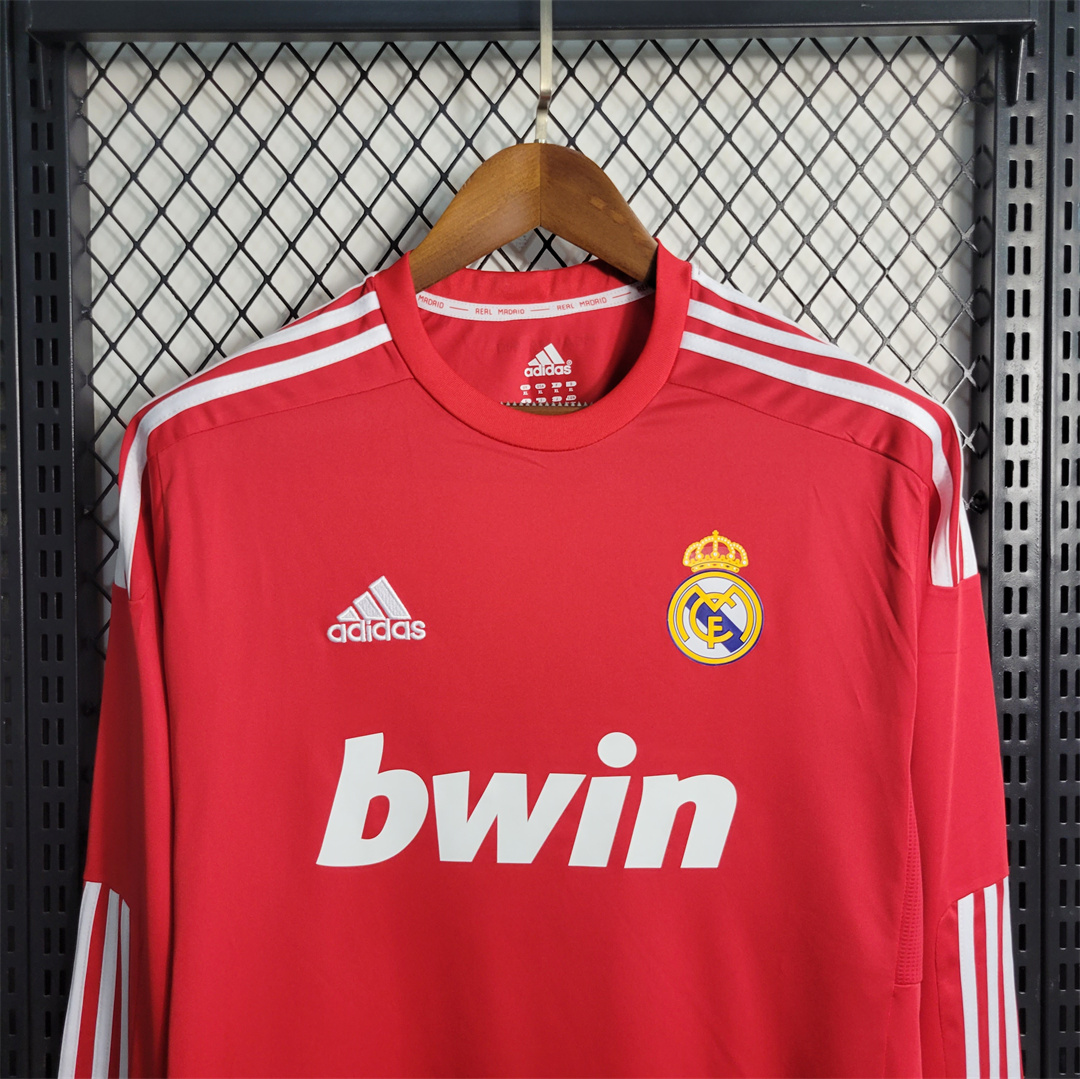 Real Madrid Retro 11-12 Third Away Long Sleeve Jersey - ManixJersey