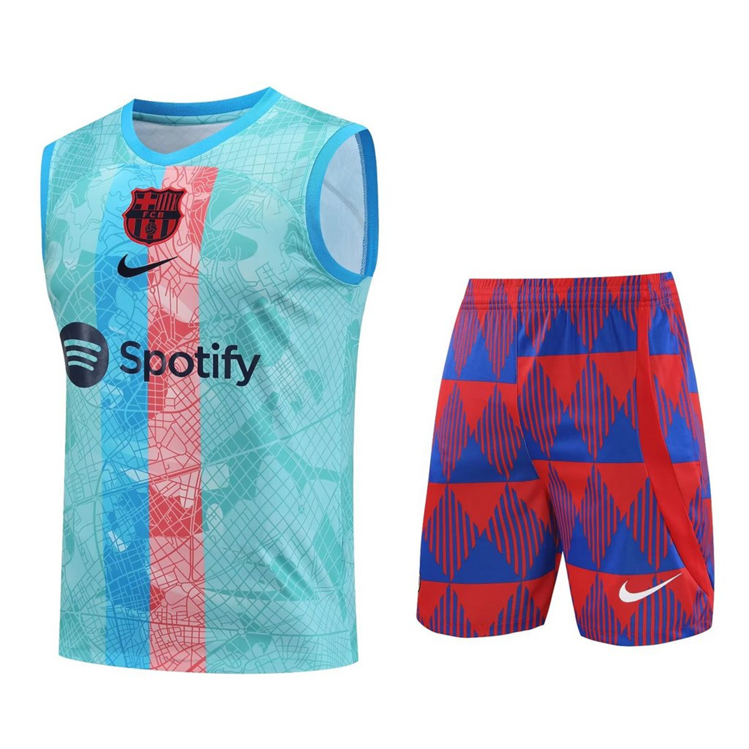 B.A.R.S.A 23-24 Player Vest Training Set - ManixJersey