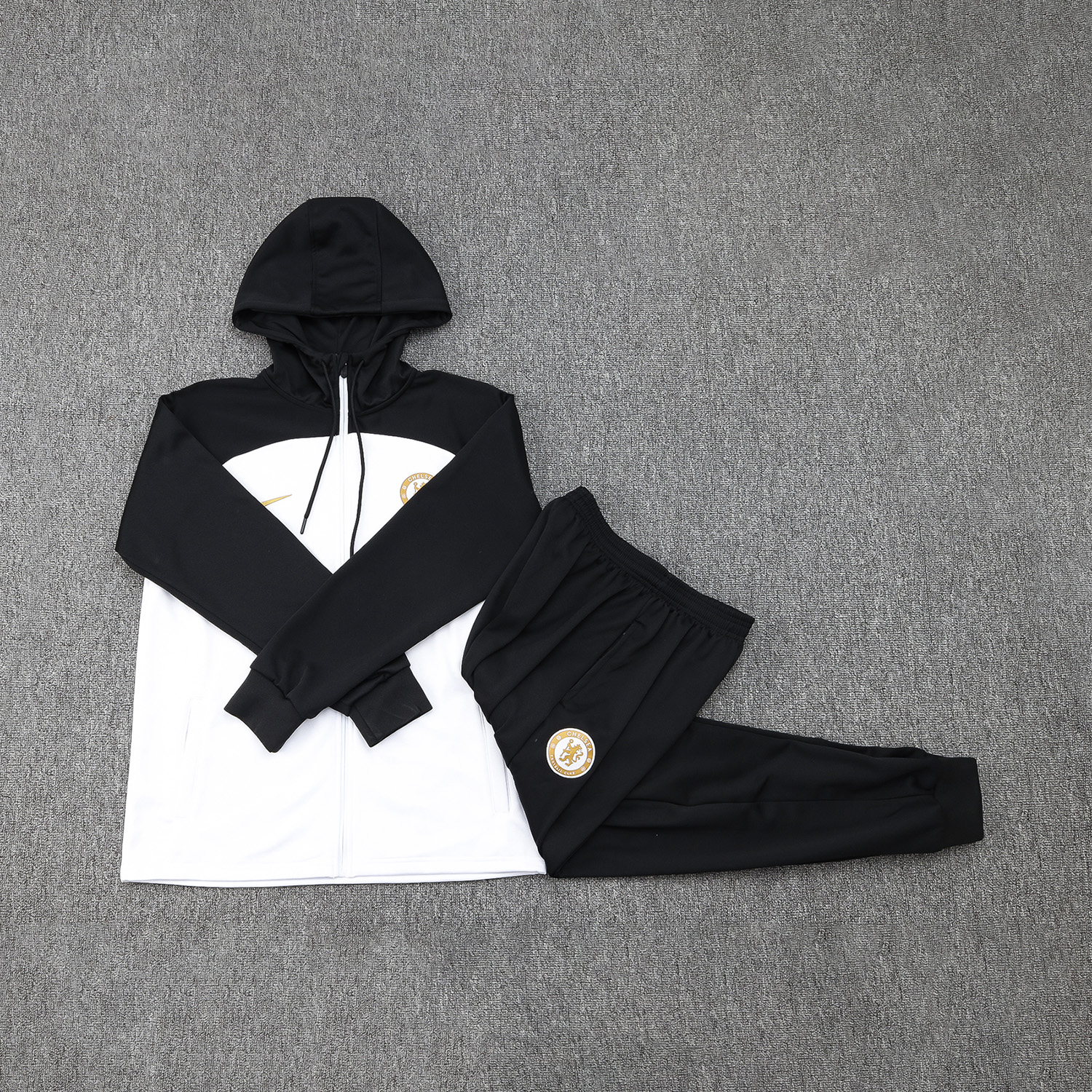 Che 23-24 Men's Training Hoodie + Pants - White - ManixJersey