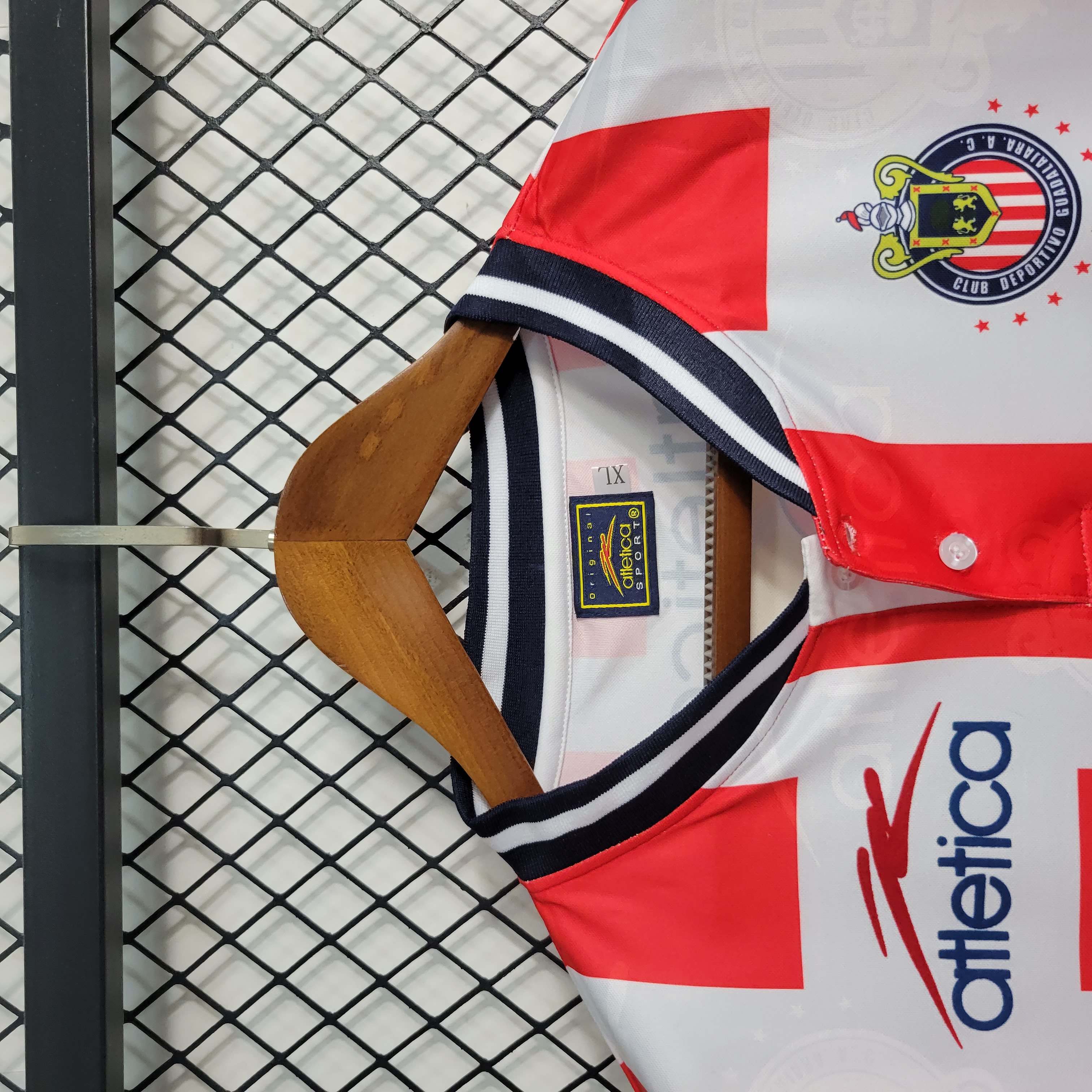 Retro Chivas de Guadalajara 94-95 Home Stadium Jersey - ManixJersey