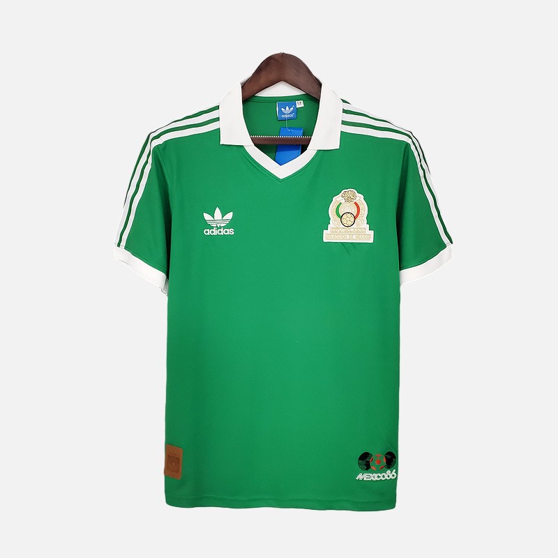 Retro Mexico 1986 Home Stadium Jersey - ManixJersey