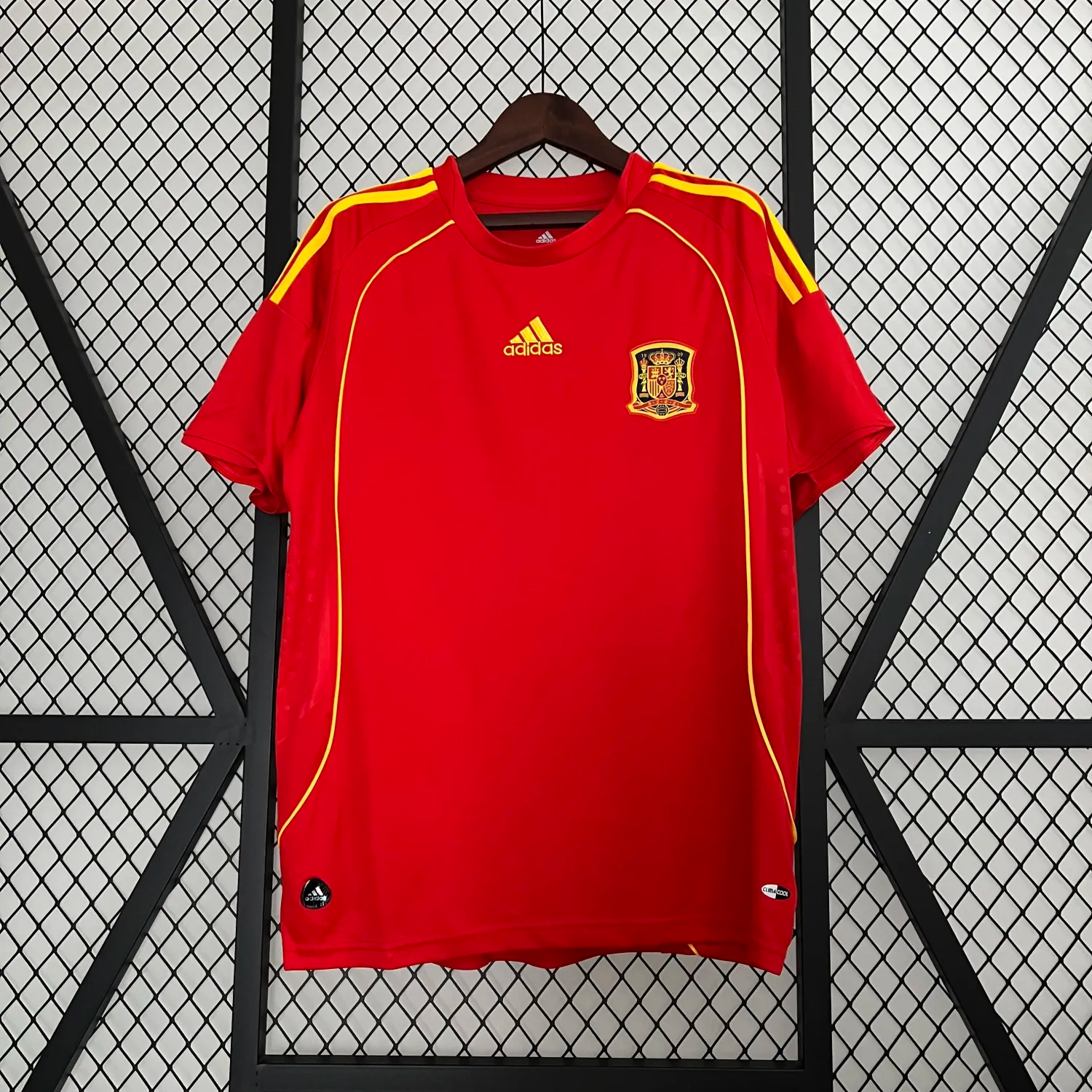 Retro Spain 2008 Home Stadium Jersey - ManixJersey