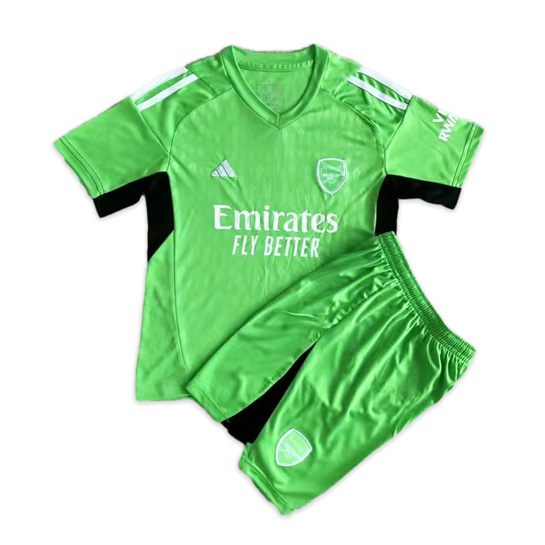 Arsenal 23-24 Green Goalkeeper Men's Adult Jersey Set - Fans Version - ManixJersey