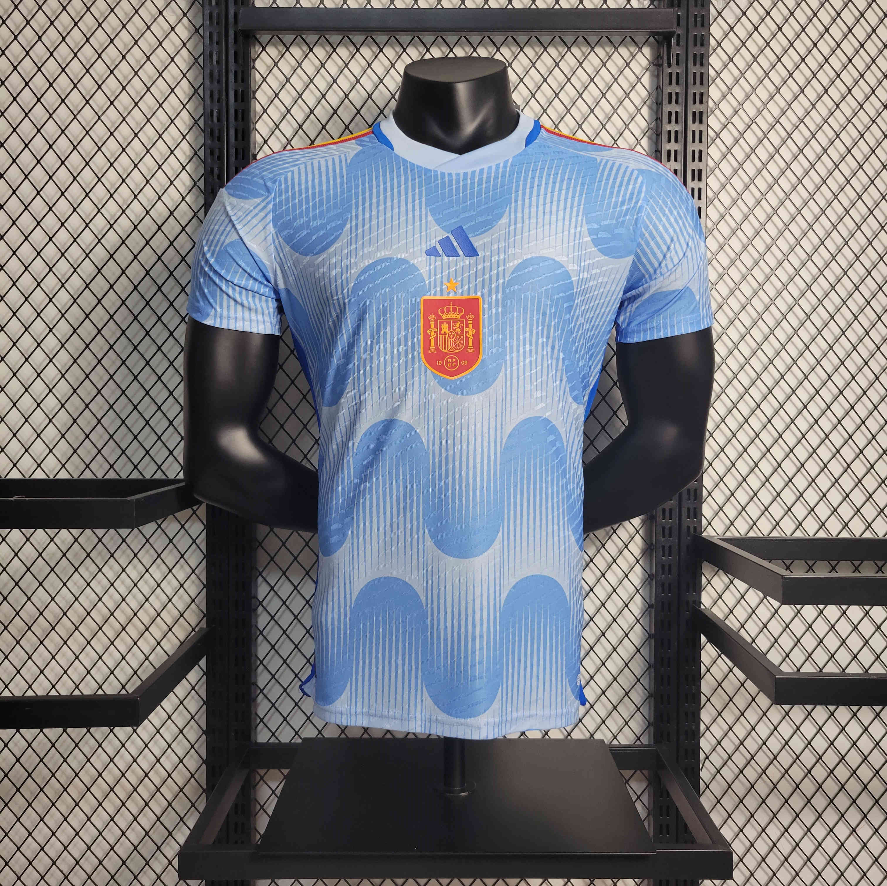 Spain 2022-23 Away Stadium Jersey - Player Version - ManixJersey