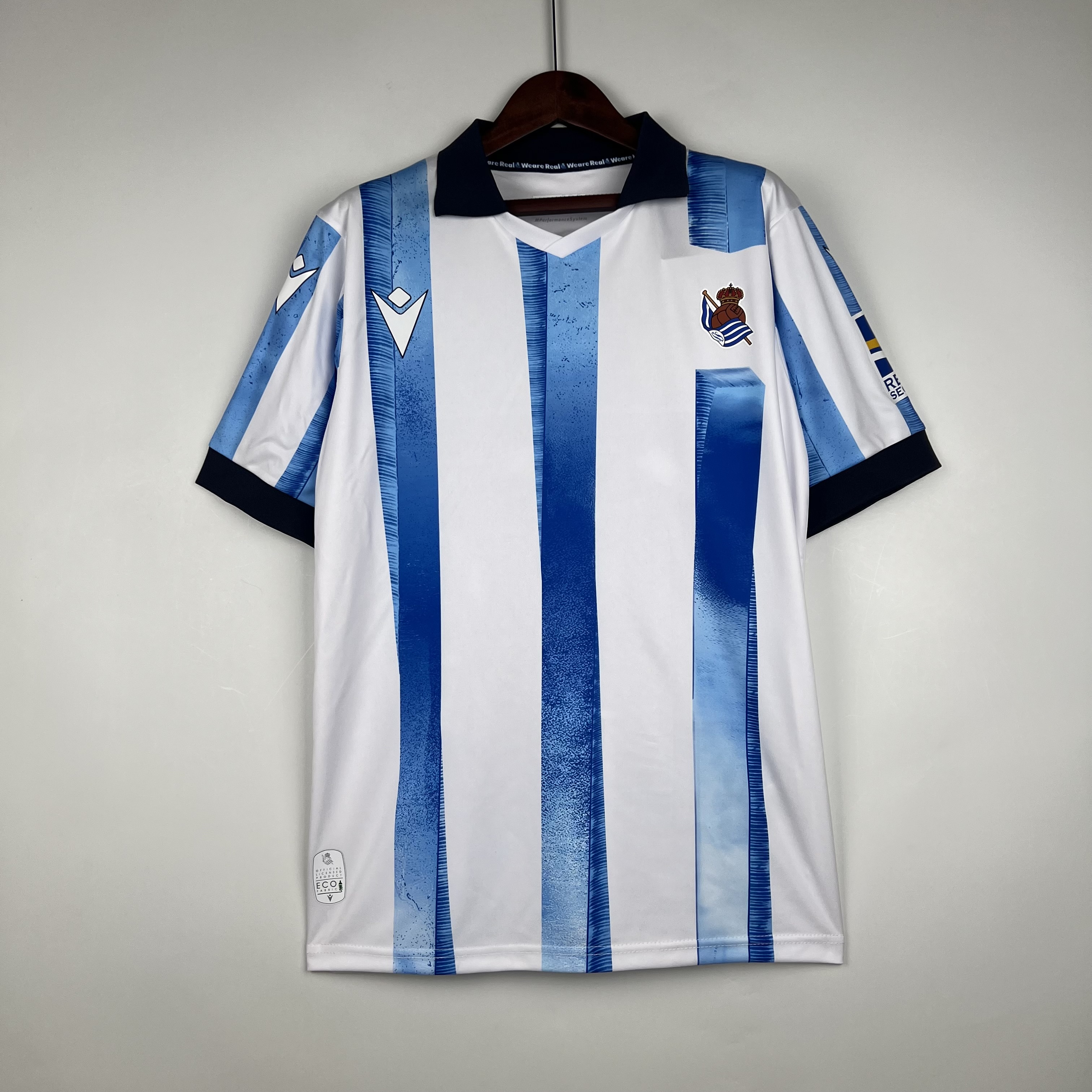 Real Sociedad 23-24 Home Stadium Jersey - Fans Version - ManixJersey