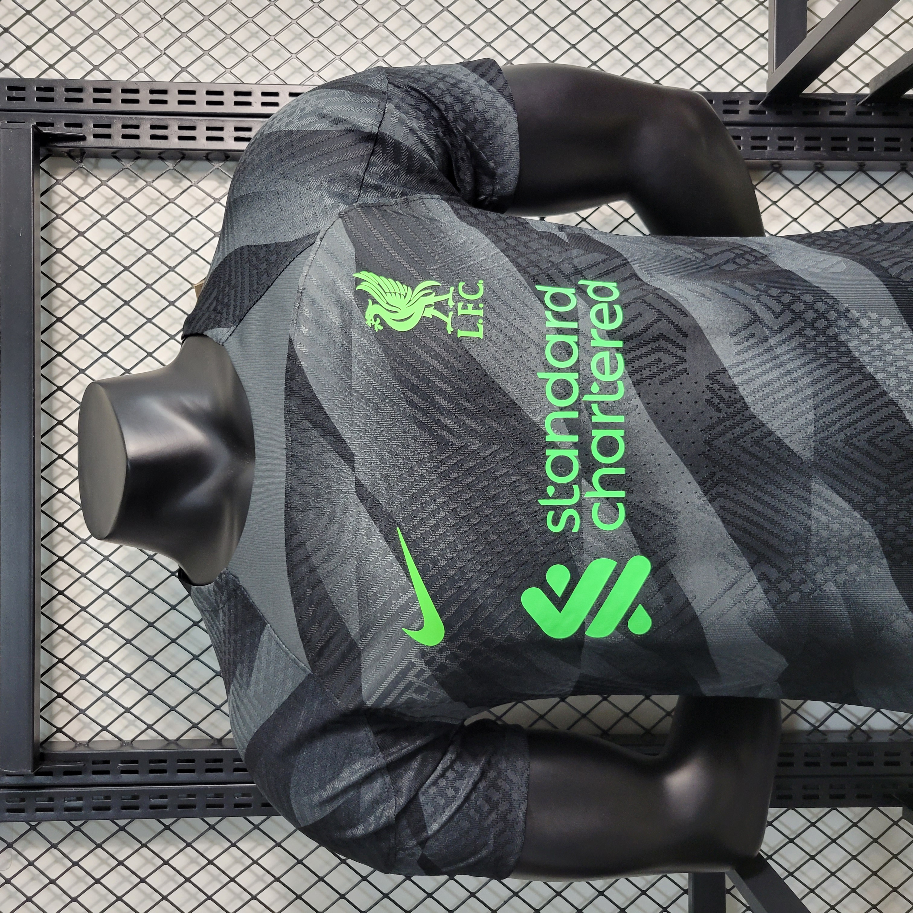 Liverpool 23-24 Black Goalkeeper Jersey - Player Version - ManixJersey