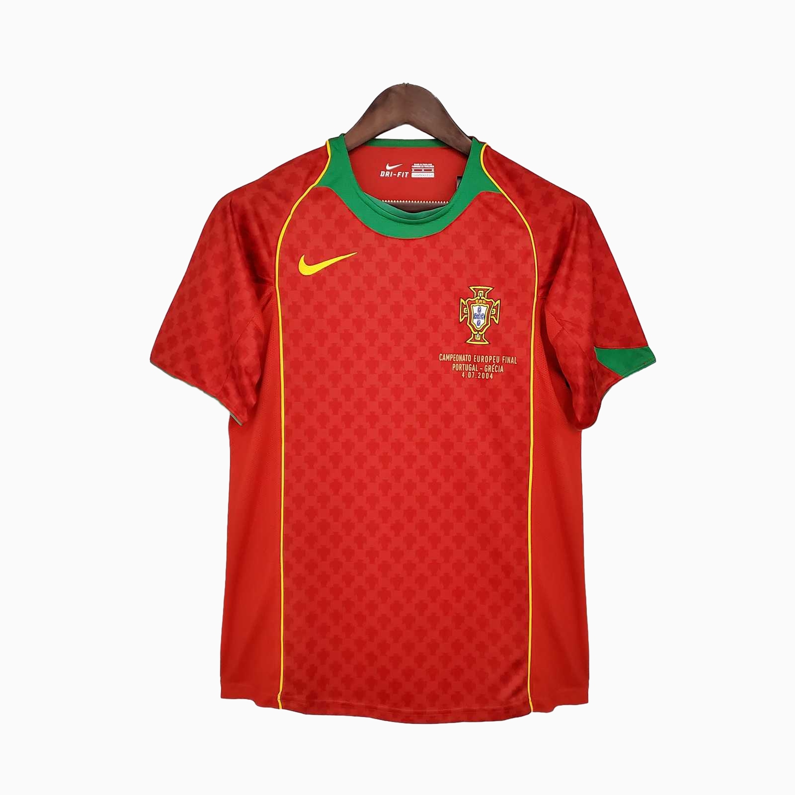 Retro Portugal 2004 Home Stadium Jersey - ManixJersey