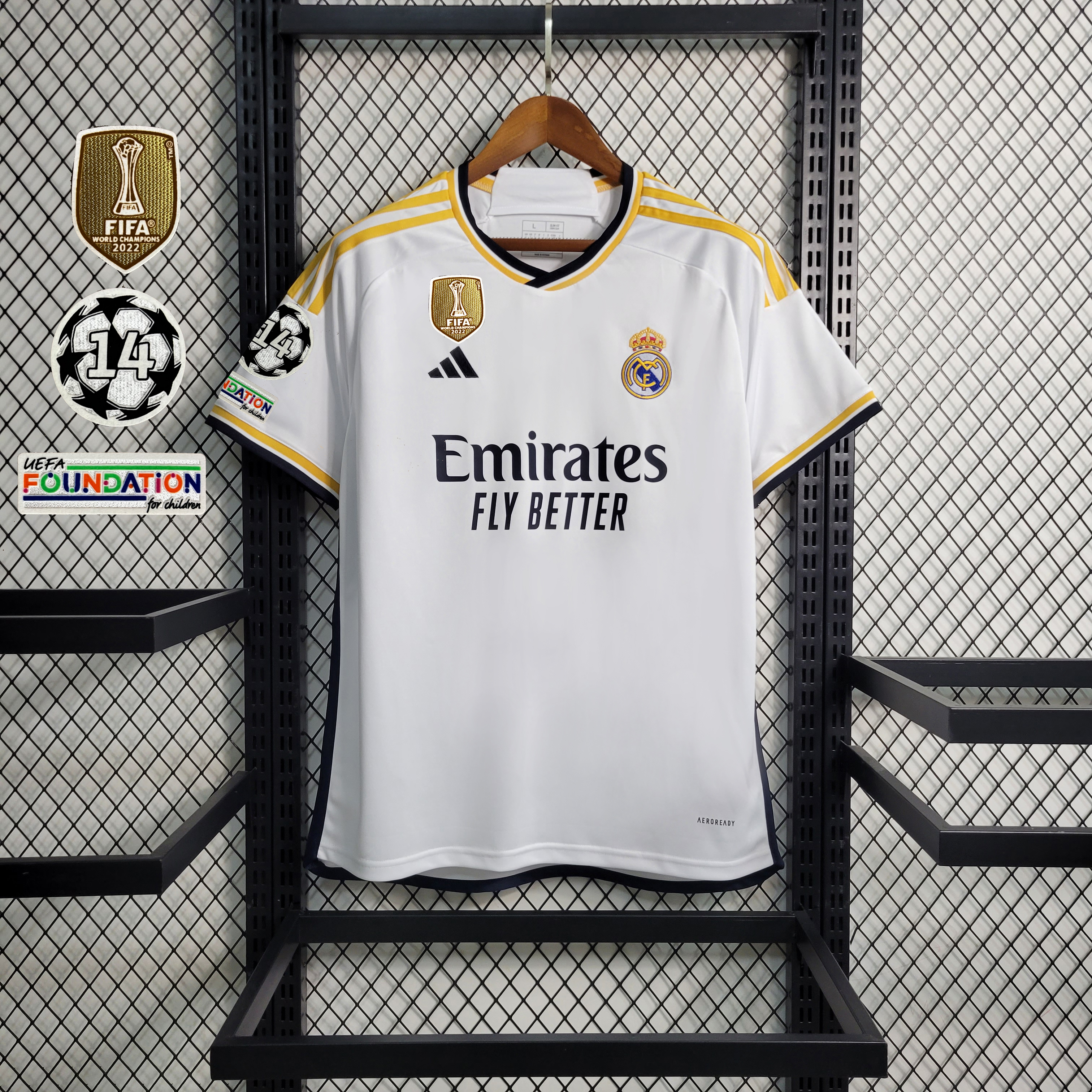Real Madrid 23-24 Home Stadium Jersey - Fans Version - ManixJersey