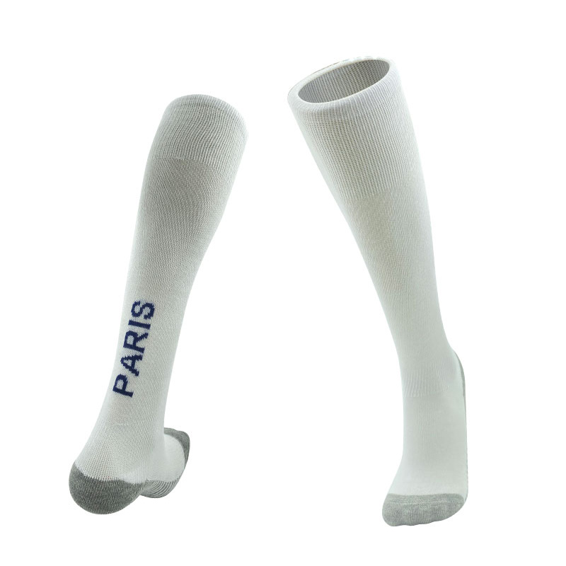 Paris Saint-Germain PSG 23-24 Away Socks - White - ManixJersey