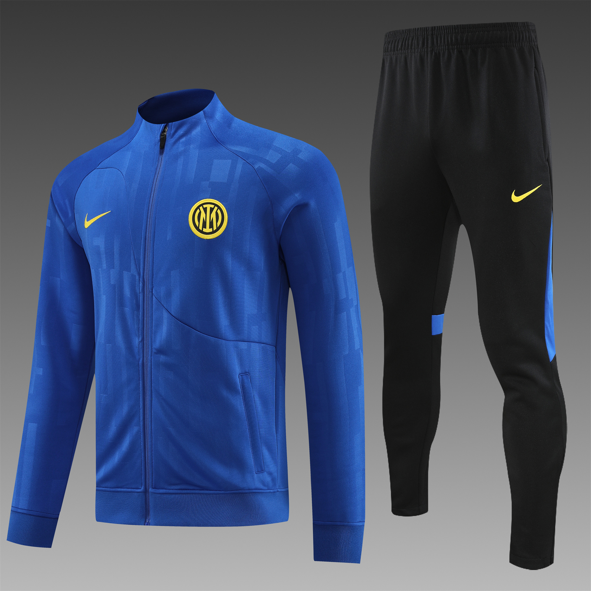 Inter Milan 23-24 Jacket Training Tracksuit Blue - ManixJersey