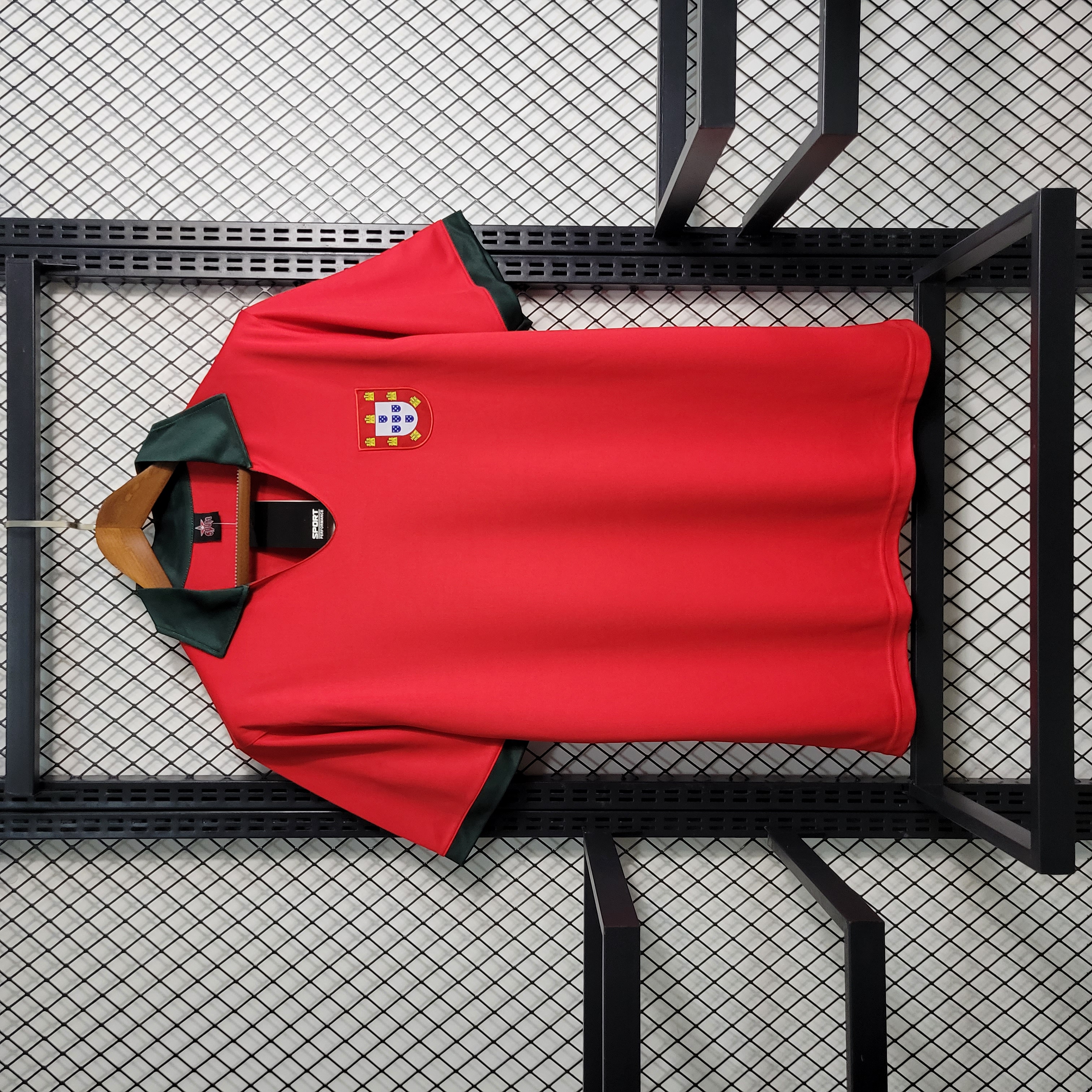 Retro Portugal 1972 Home Stadium Jersey - ManixJersey