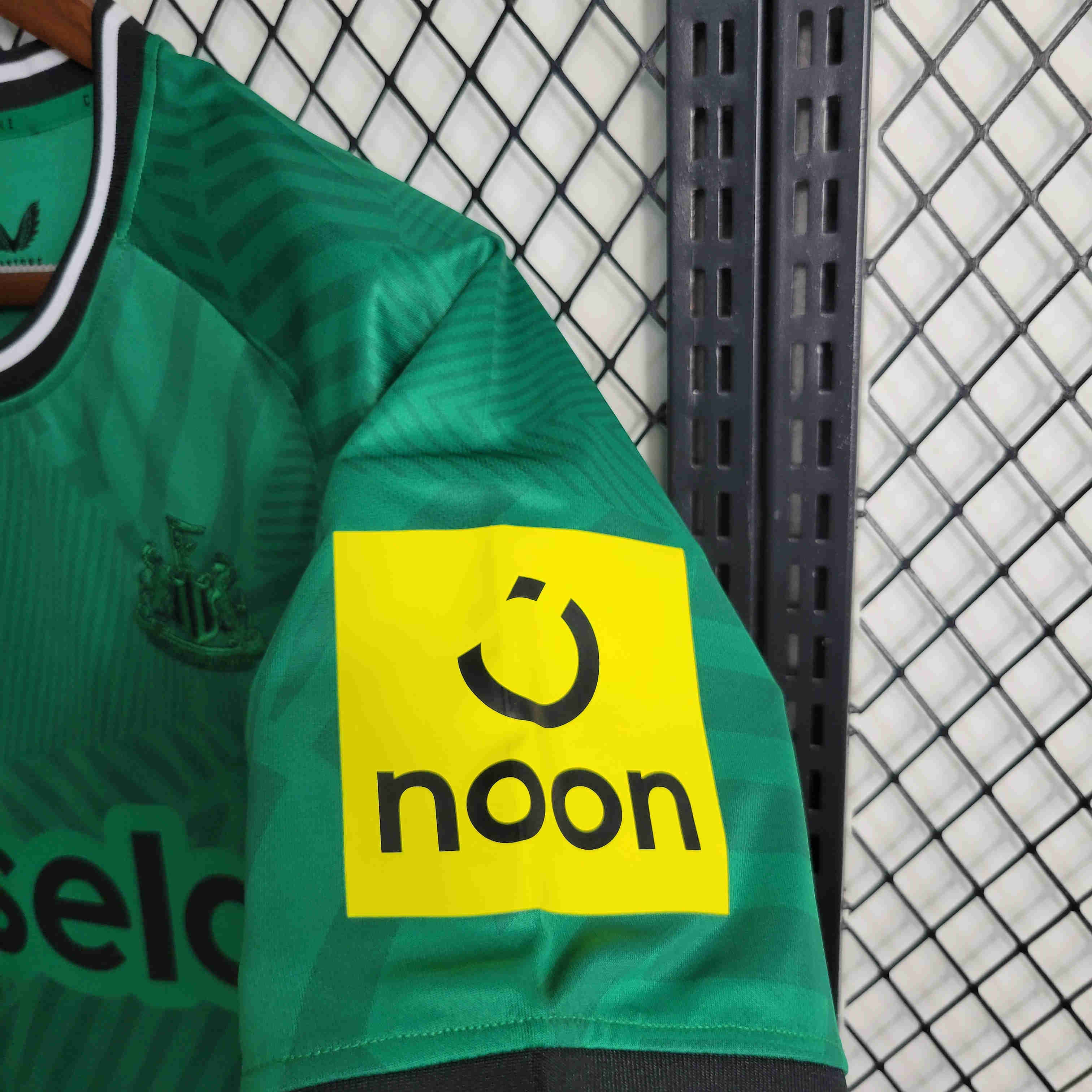 Newcastle United 23-24 Away Green Jersey - Fans Version - ManixJersey