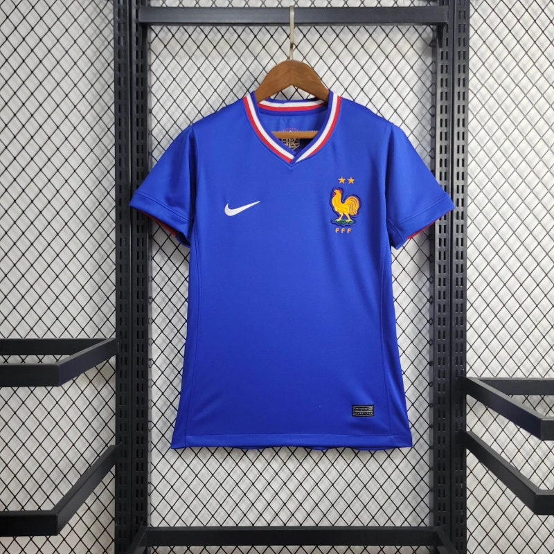 Women's France 2024 Home Stadium Jersey - ManixJersey