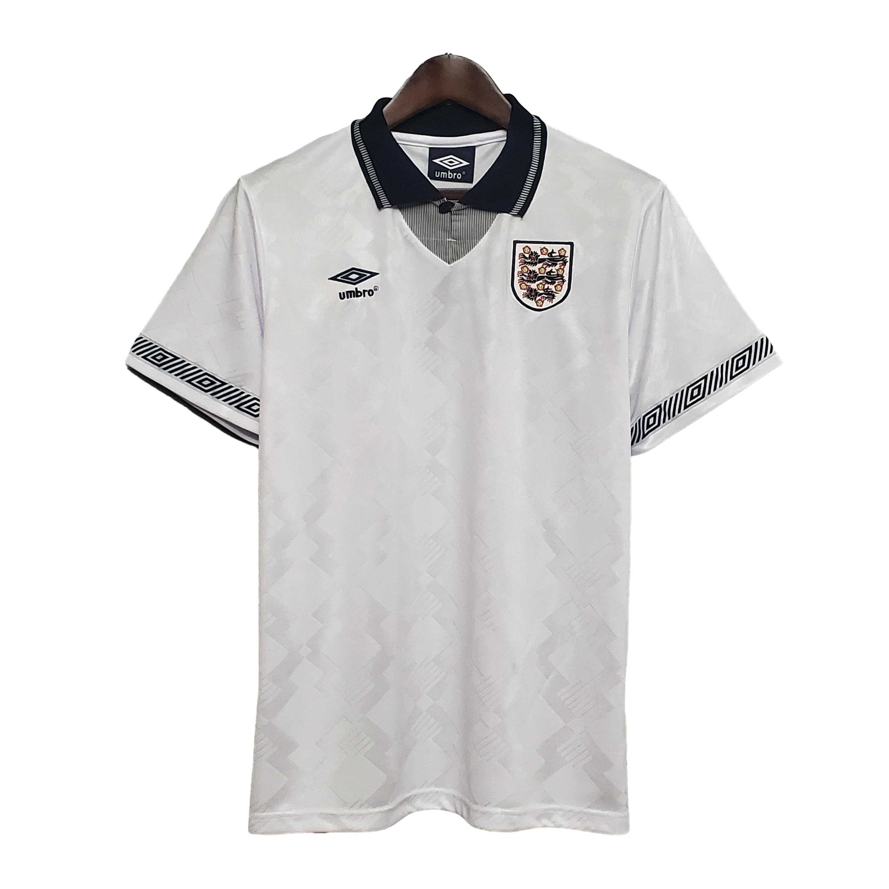 Retro England 1990 Home Stadium Jersey - ManixJersey