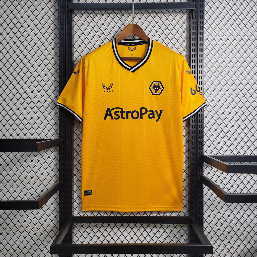 Wolverhampton Wanderers Wolves 23-24 Home Jersey - Fans Version - ManixJersey