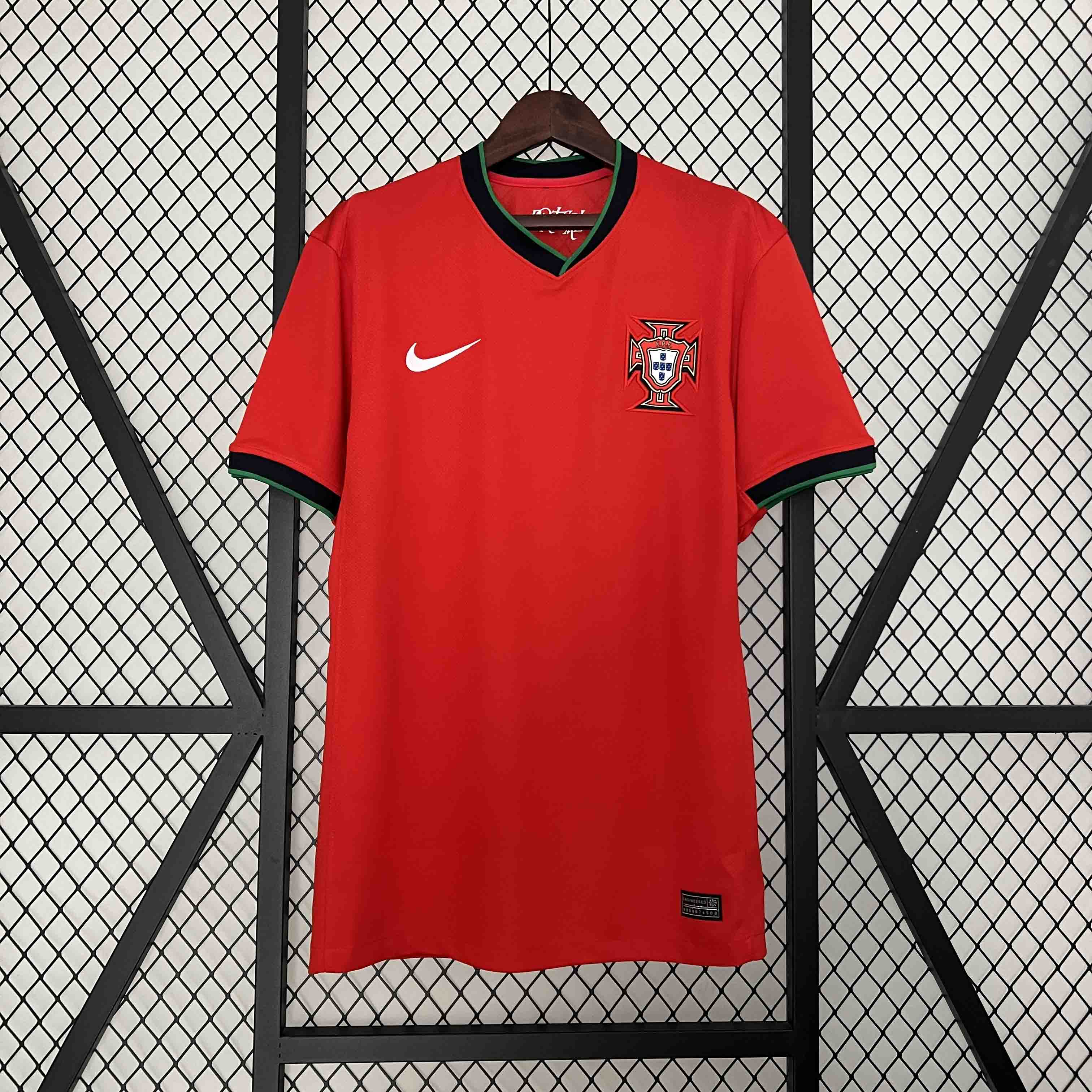 Portugal 2024 Home Stadium Jersey - Fans Version - ManixJersey