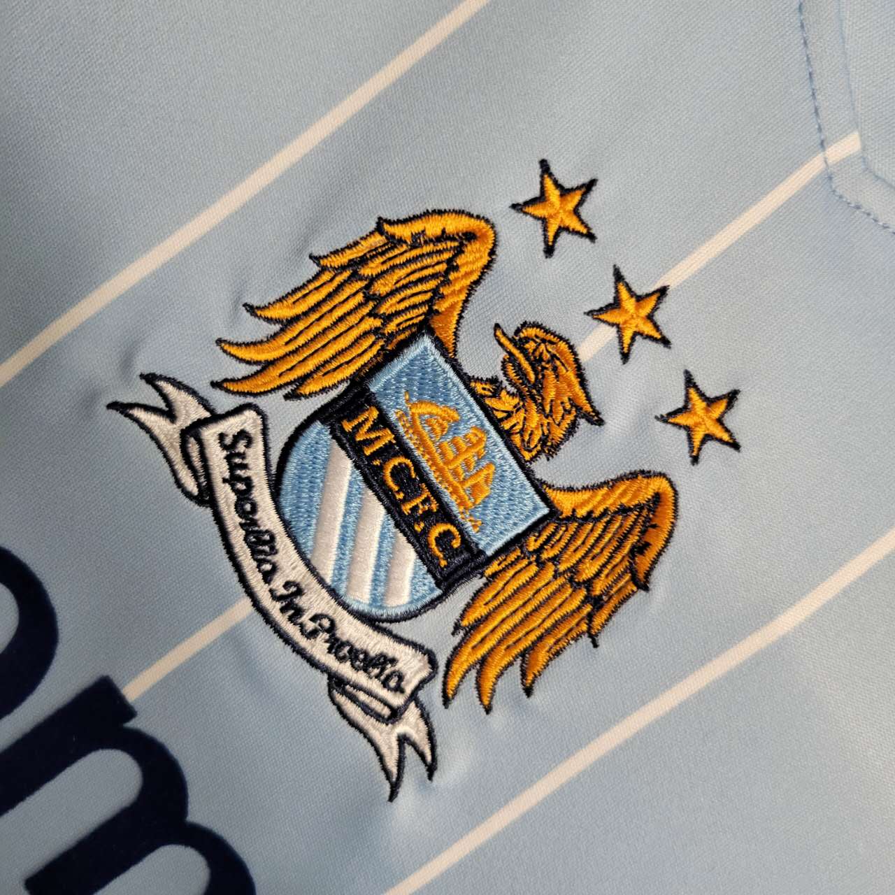 Retro Manchester City 2007-08 Home Stadium Jersey - ManixJersey