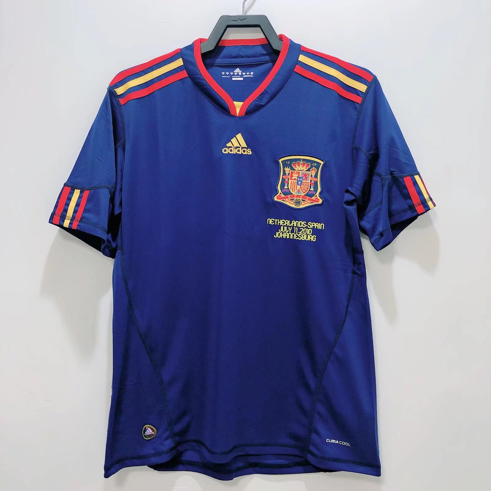 Retro Spain 2010 Away Stadium Jersey - ManixJersey