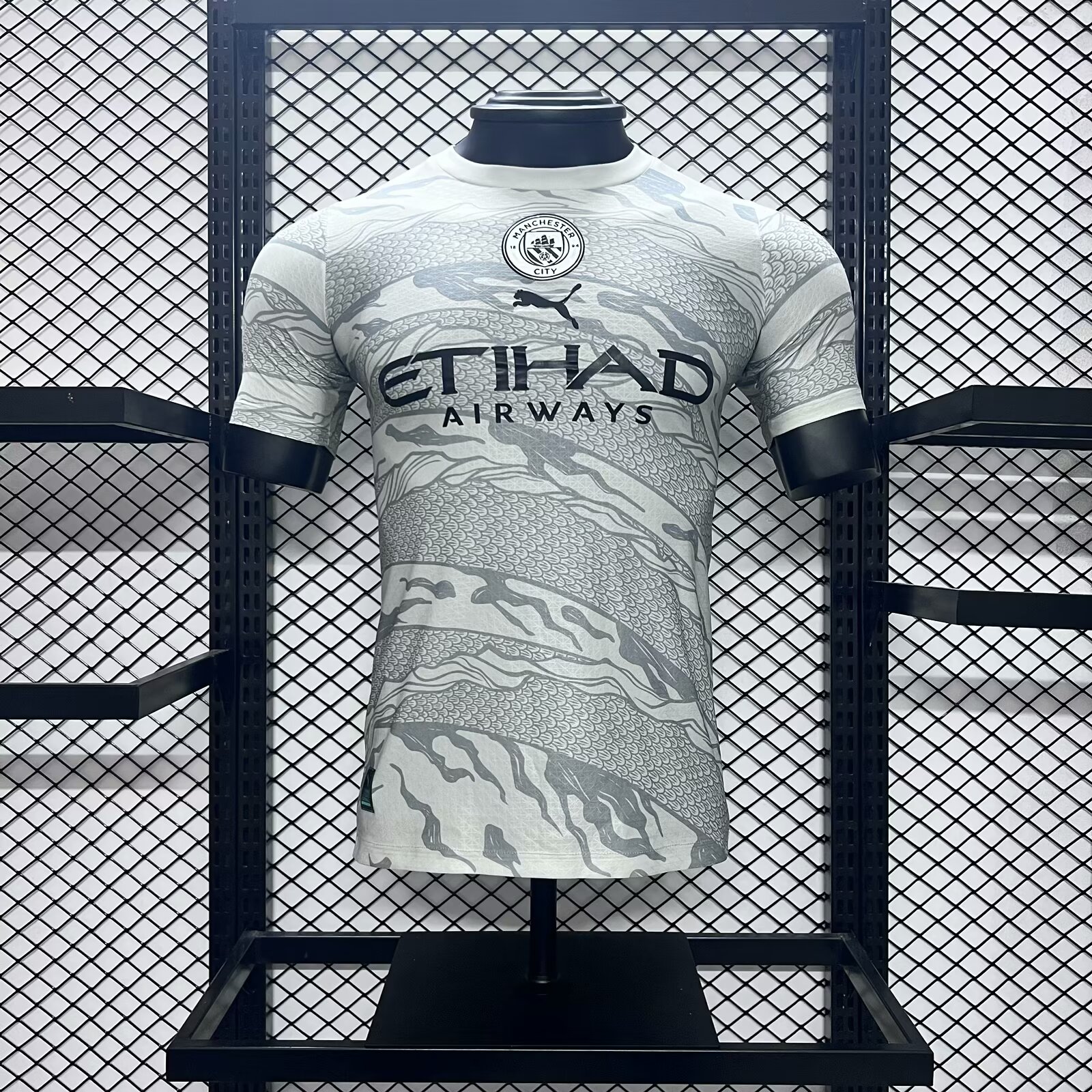 Manchester City 2024 Chinese New Year Pre-match Jersey - Player Version - ManixJersey