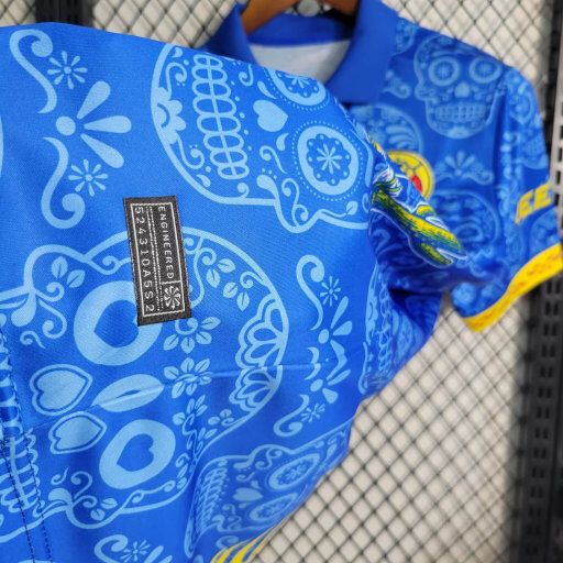 América 23-24 Blue Special Editon Polo Shirt - Fans Version - ManixJersey