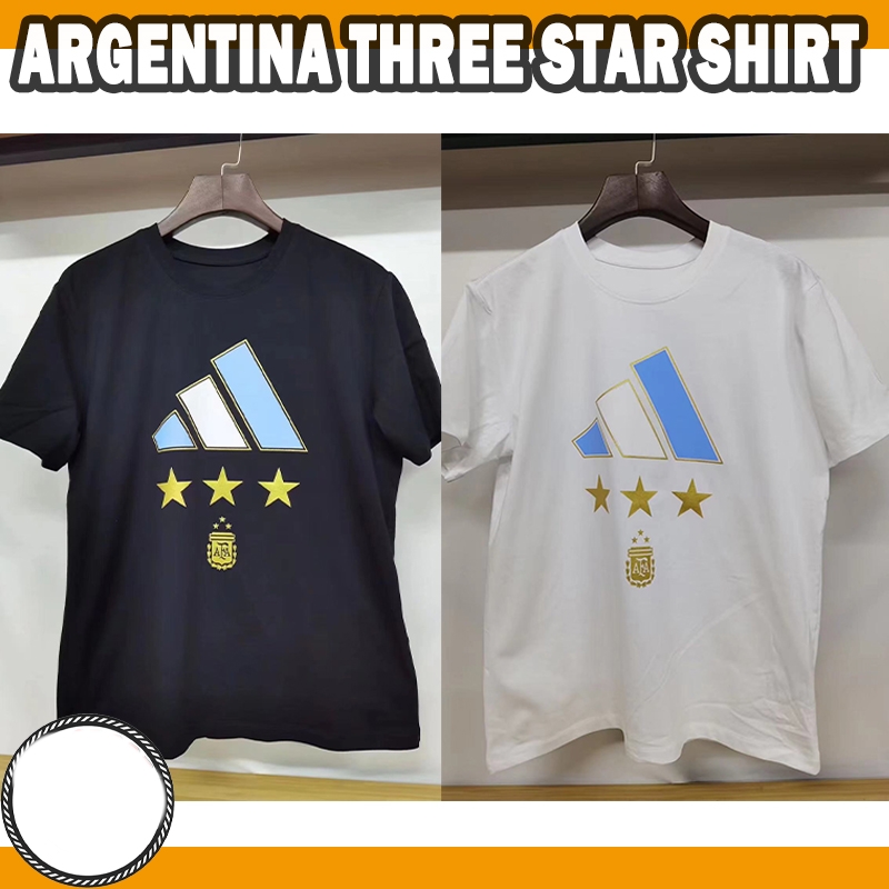 Three Star Argentina Champion Shirt 2022 World Cup - ManixJersey