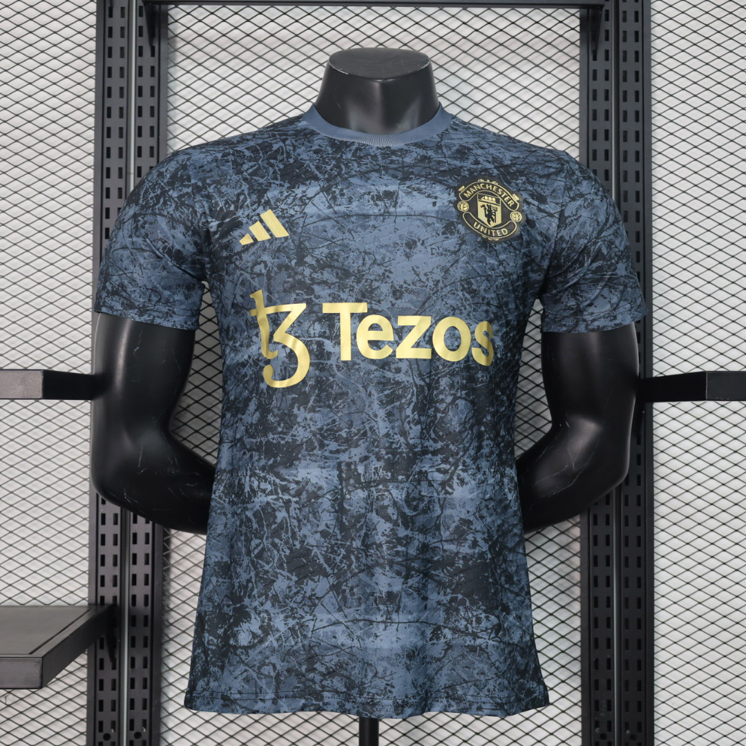 Manchester United x Stone Roses 23-24 Pre-match Jersey - Player Version - ManixJersey