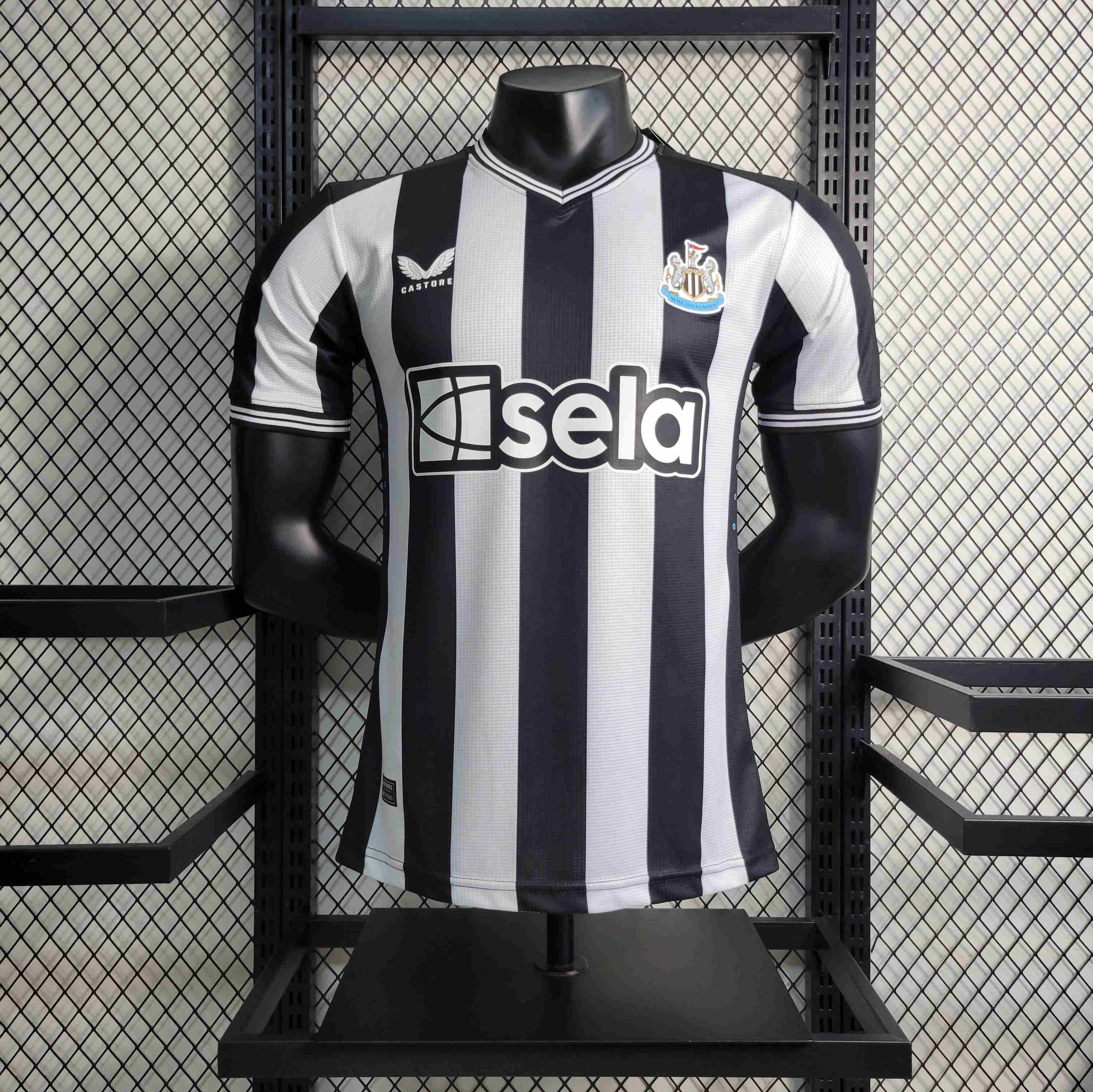 Newcastle United 23-24 Home Stadium Jersey - Player Version - ManixJersey