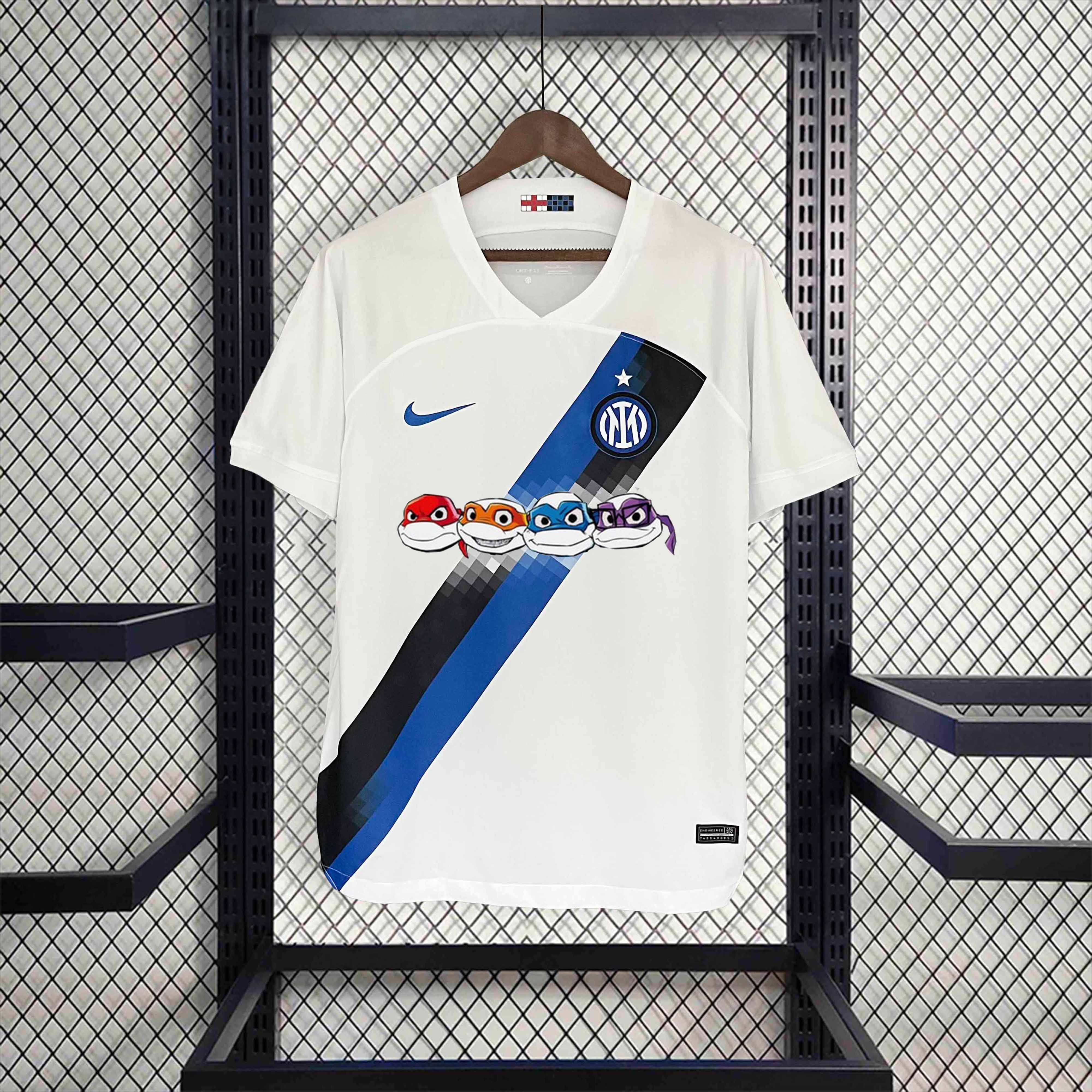 Inter Milan 23-24 Away Teenage Mutant Ninja Turtles Edition Jersey - Fans Version - ManixJersey