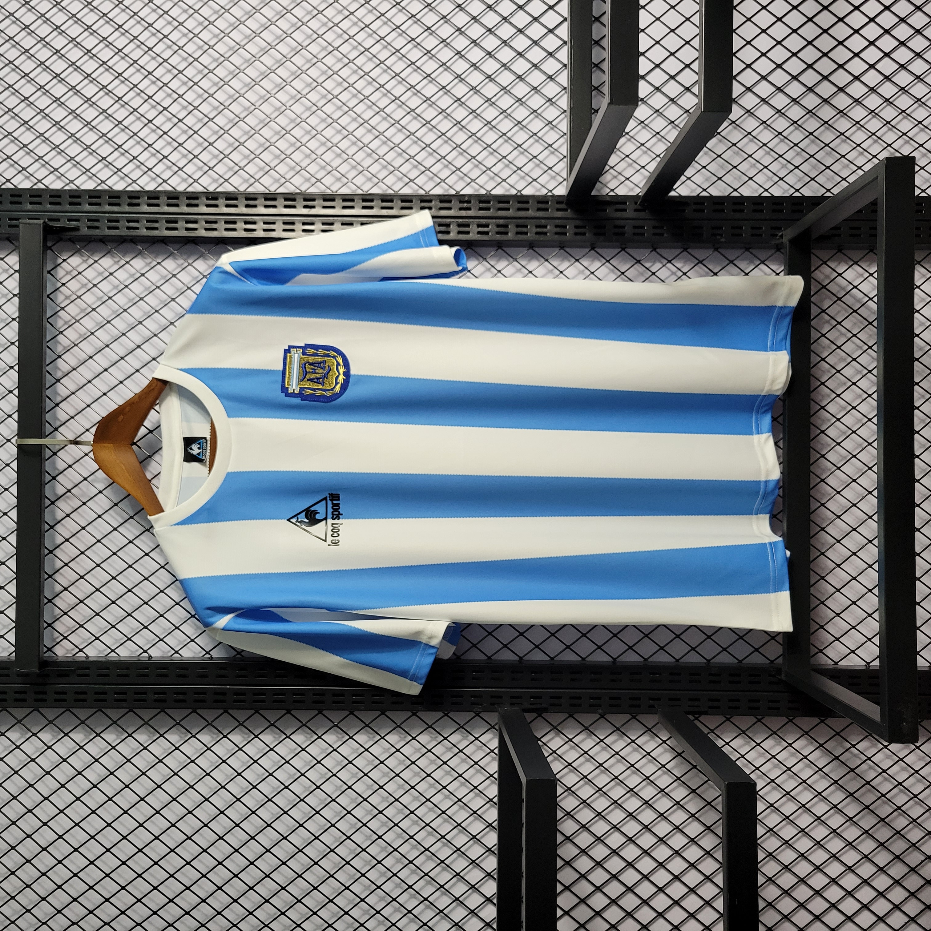 Retro Argentina 1986 Home Stadium Jersey - ManixJersey