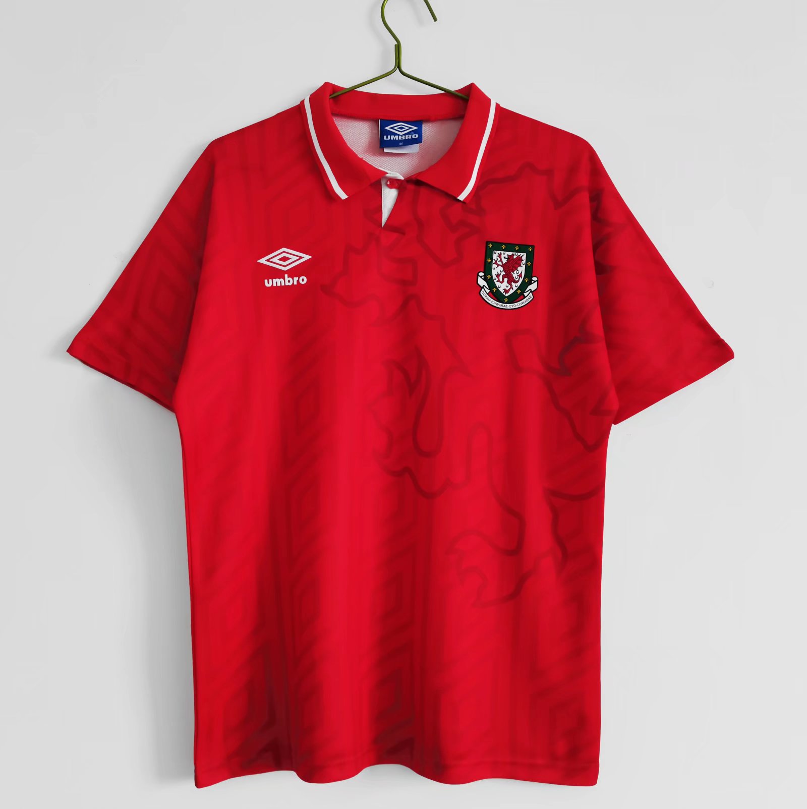 Retro Wales 1992 Home Stadium Jersey - ManixJersey