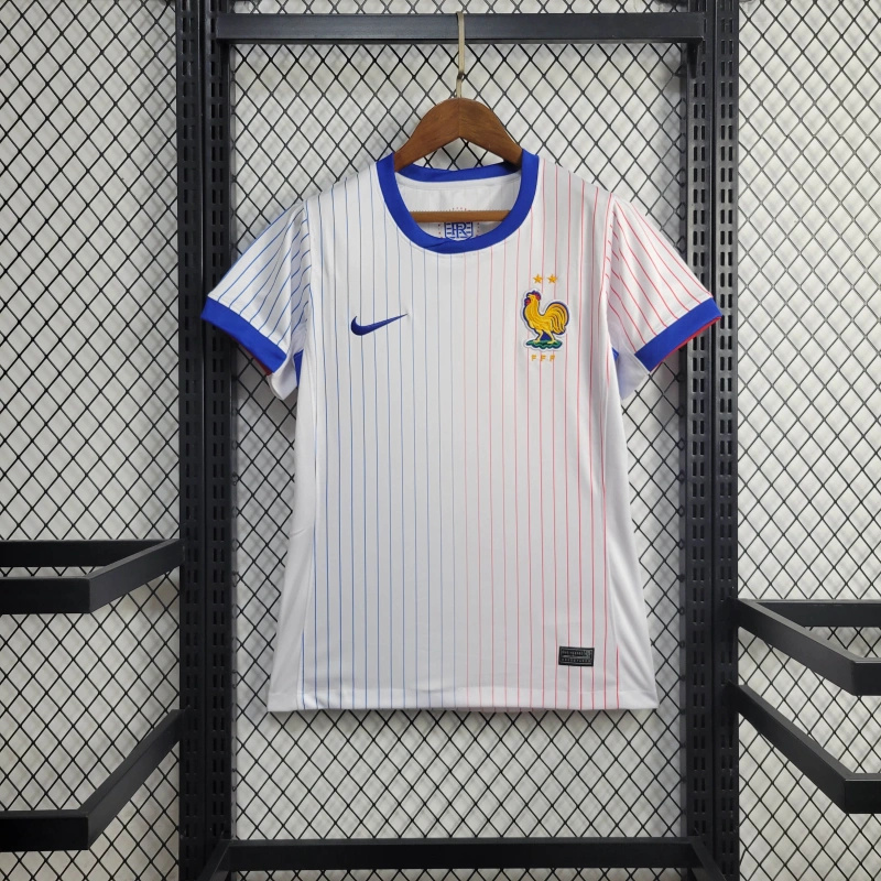 Women's France 2024 Away Stadium Jersey - ManixJersey
