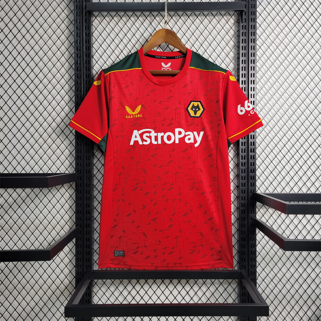 Wolverhampton Wanderers Wolves 23-24 Away Jersey - Fans Version - ManixJersey