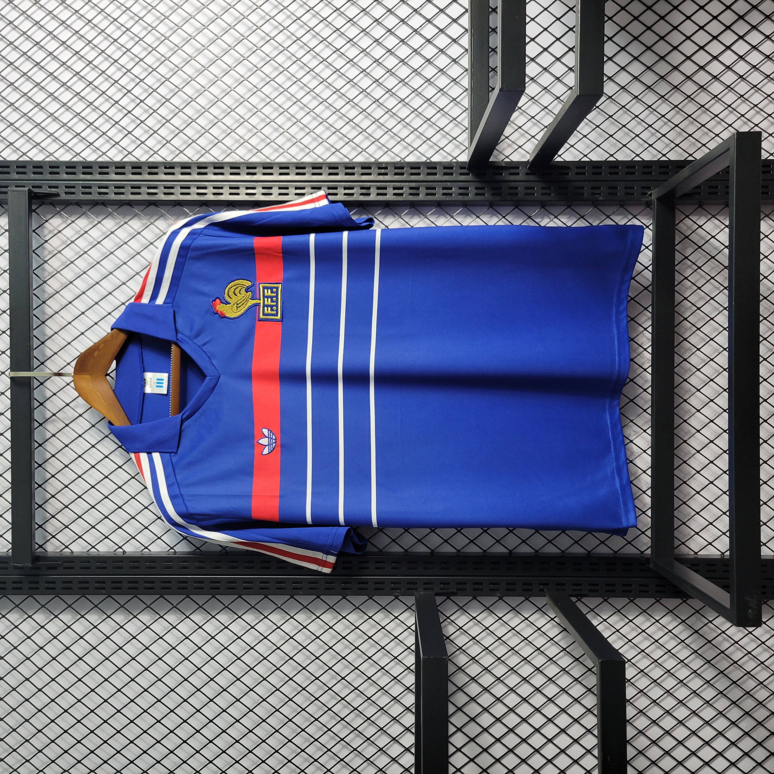 Retro France 1984 Home Stadium Jersey - ManixJersey