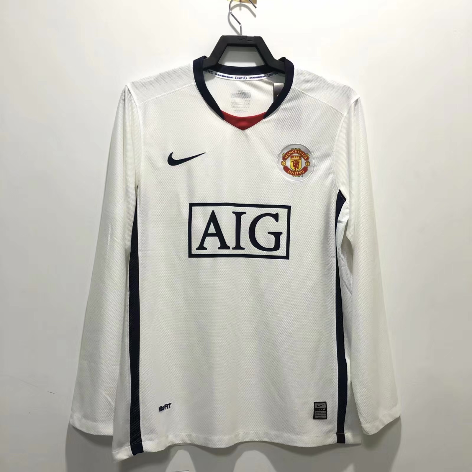 Manchester United Retro 08-09 Away Long Sleeve Jersey - ManixJersey