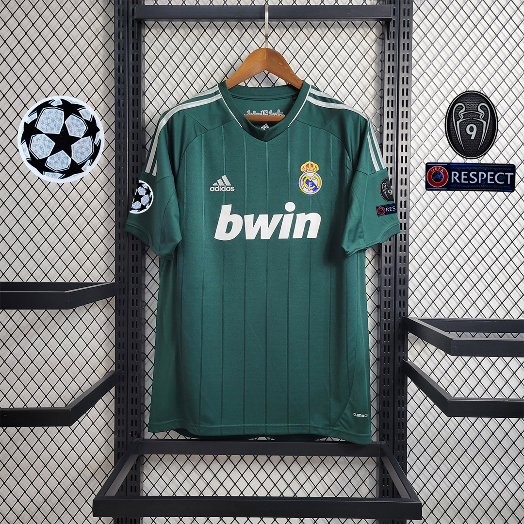 Real Madrid Retro 12-13 Third Away Jersey - ManixJersey