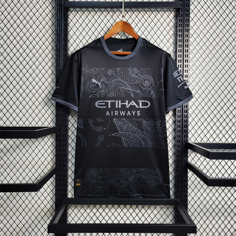 Manchester City 23-24 Special Edition Black Jersey - Fans Version - ManixJersey