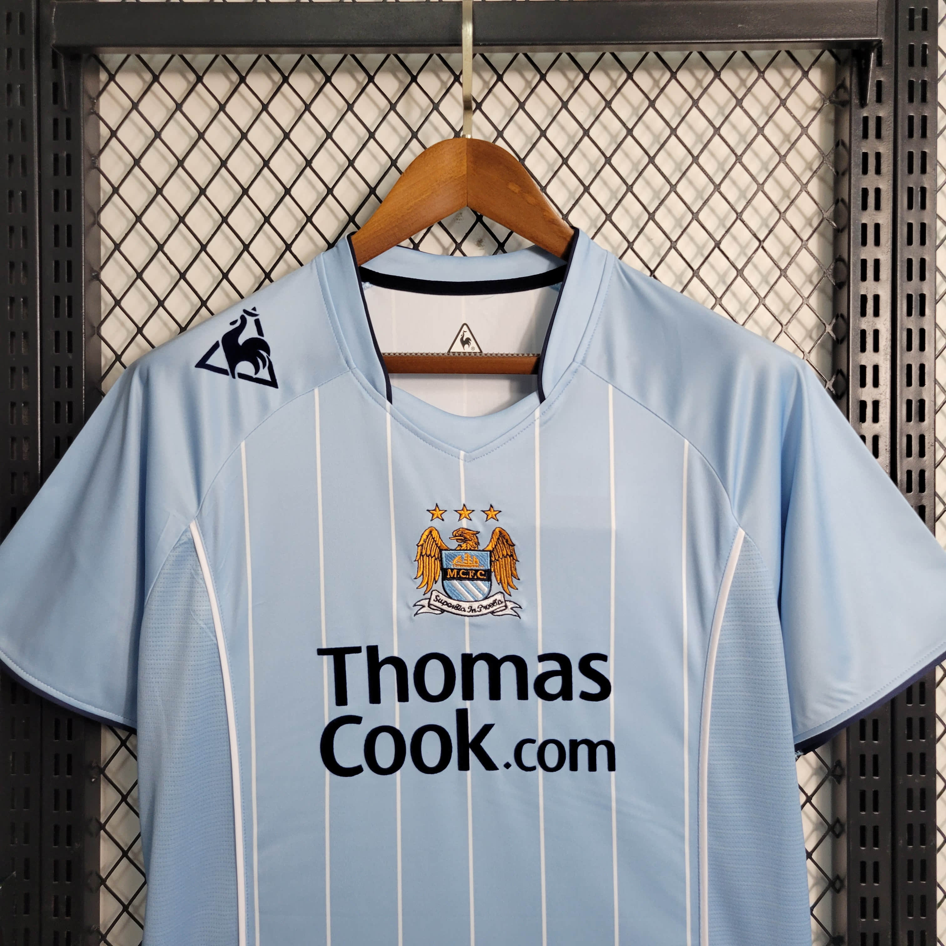 Retro Manchester City 2007-08 Home Stadium Jersey - ManixJersey