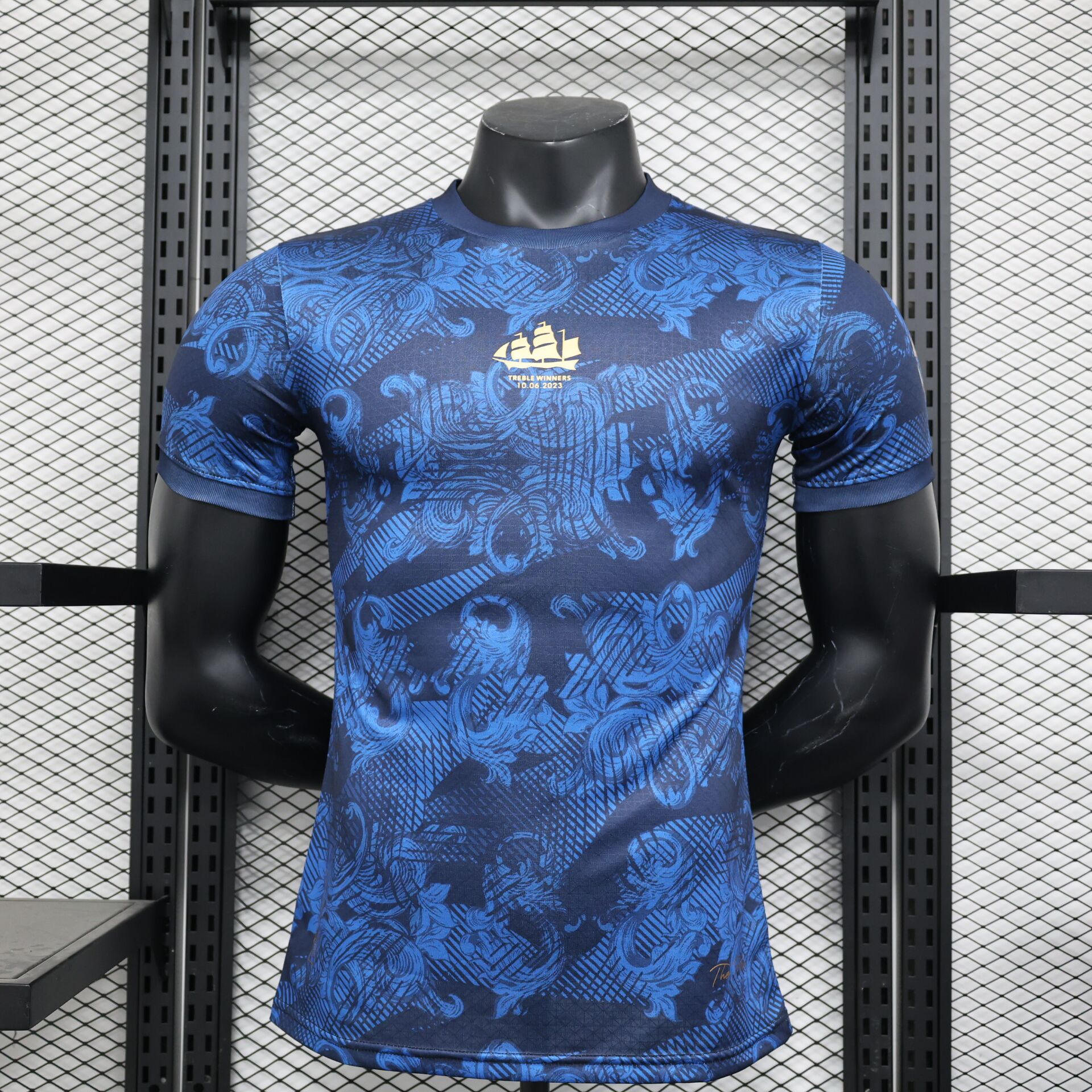 Manchester City 2023 Treble Winners Commemorative Jersey - Player Version - ManixJersey