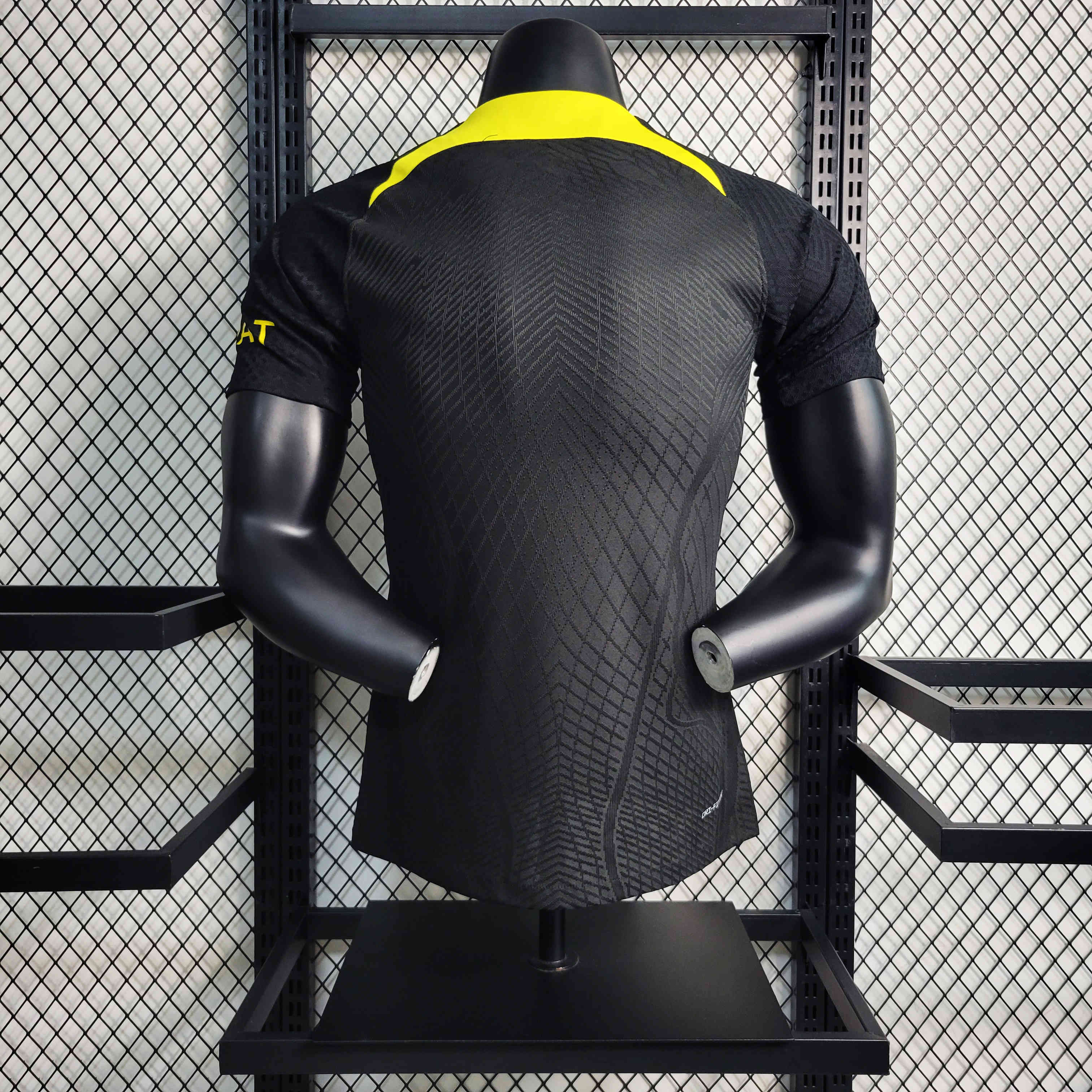 Paris Saint-Germain PSG 23/24 black Training Jersey - Player Version - ManixJersey