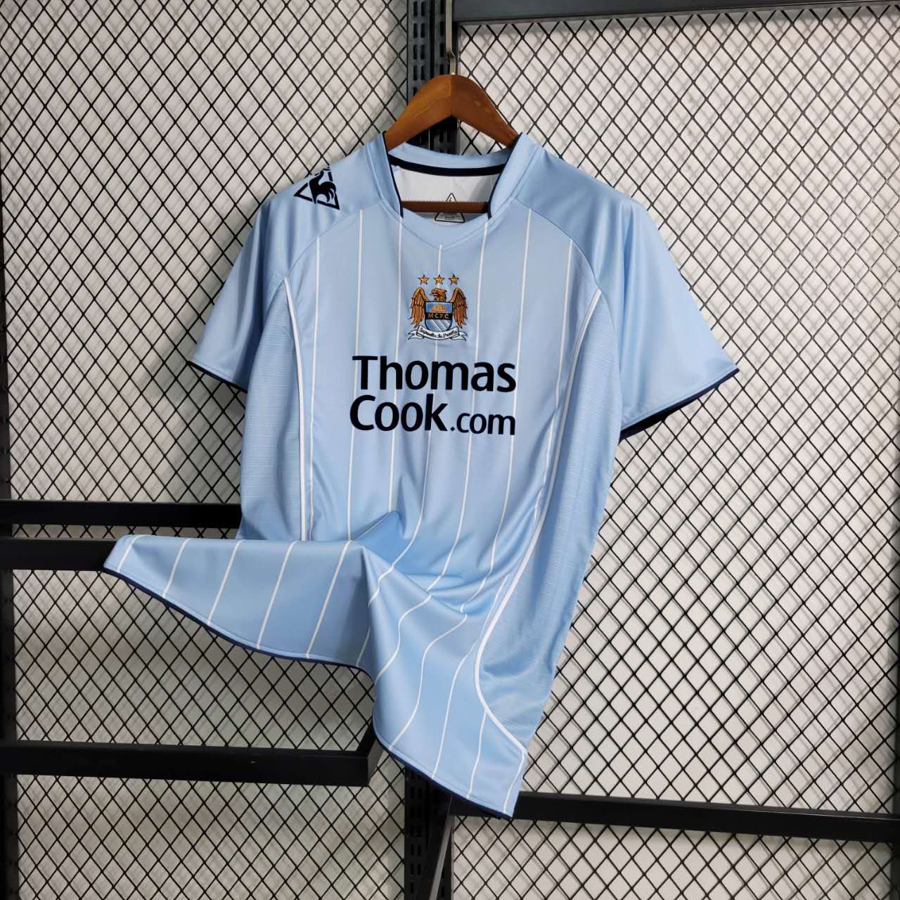 Retro Manchester City 2007-08 Home Stadium Jersey - ManixJersey