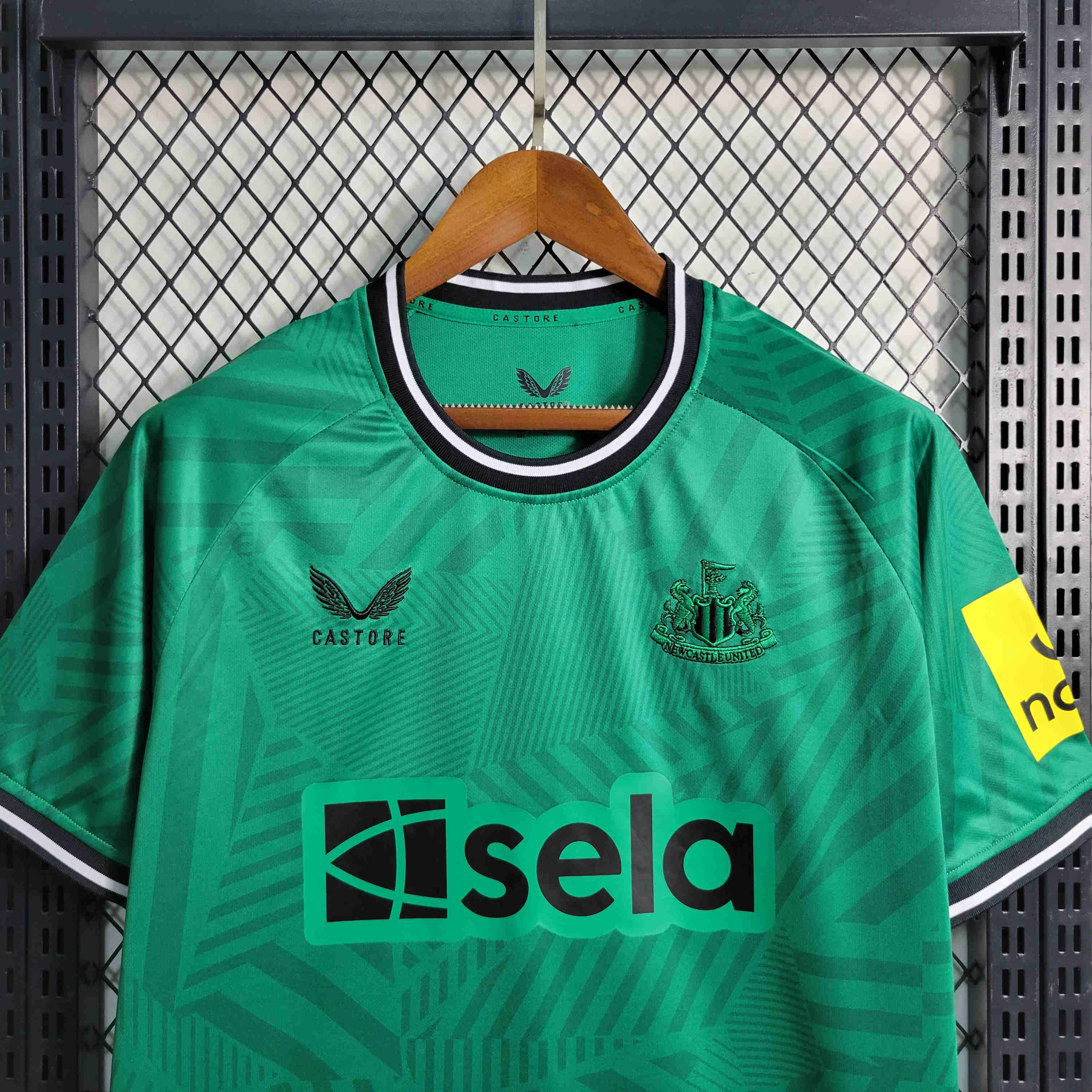 Newcastle United 23-24 Away Green Jersey - Fans Version - ManixJersey