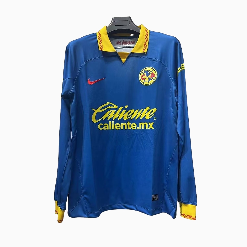 América 23-24 Away Stadium Long Sleeve Jersey - Fans Version - ManixJersey