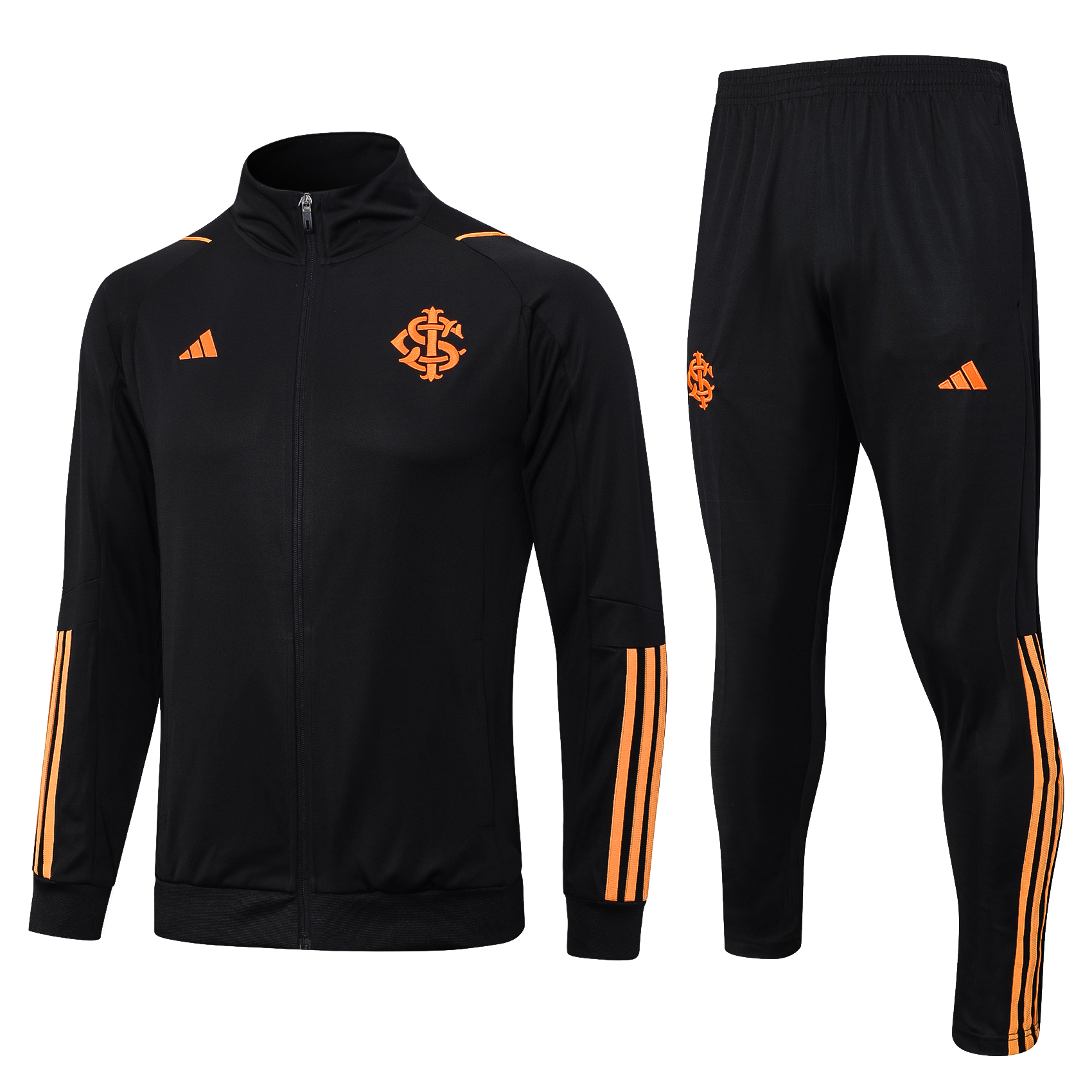 Brazil International 23-24 Jacket Training Tracksuit - Black - ManixJersey