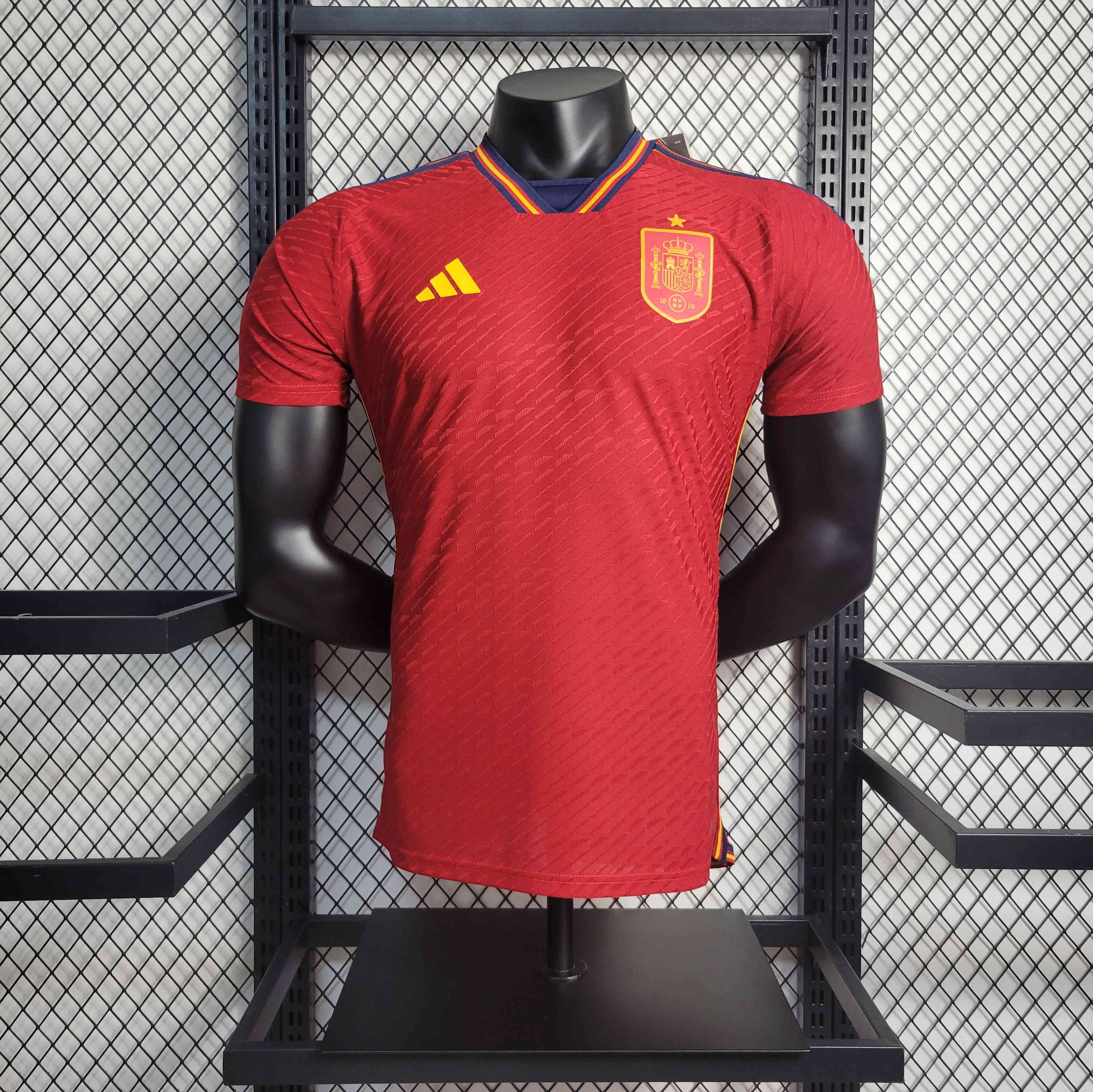Spain 22-23 Home Jersey - Player Version - ManixJersey