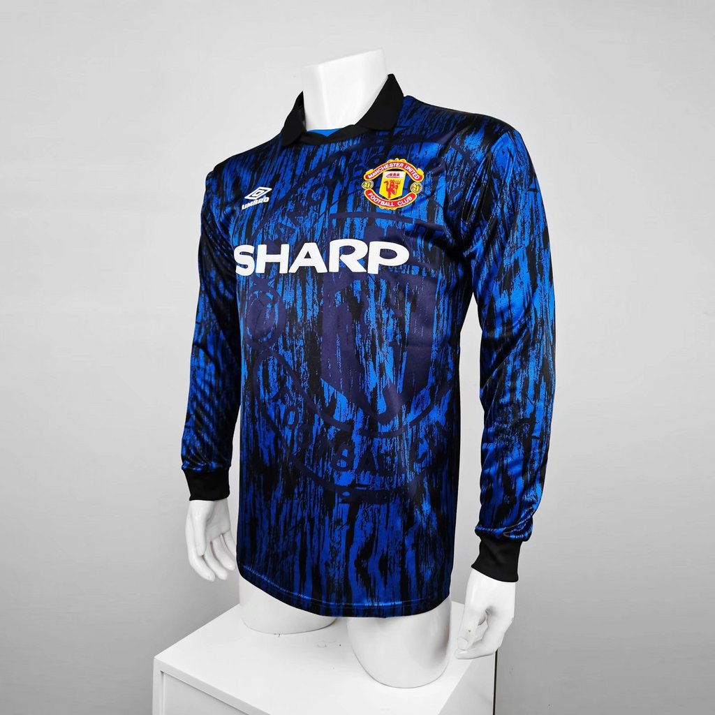 Manchester United Retro 92-94 Away Long Sleeve Jersey - ManixJersey