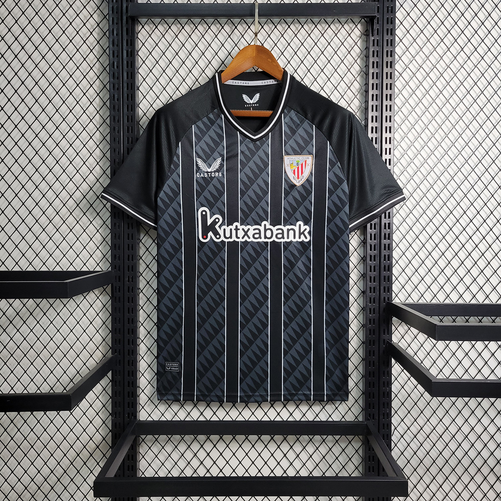 Athletic Bilbao 23-24 Black Goalkeeper Jersey - Fans Version - ManixJersey