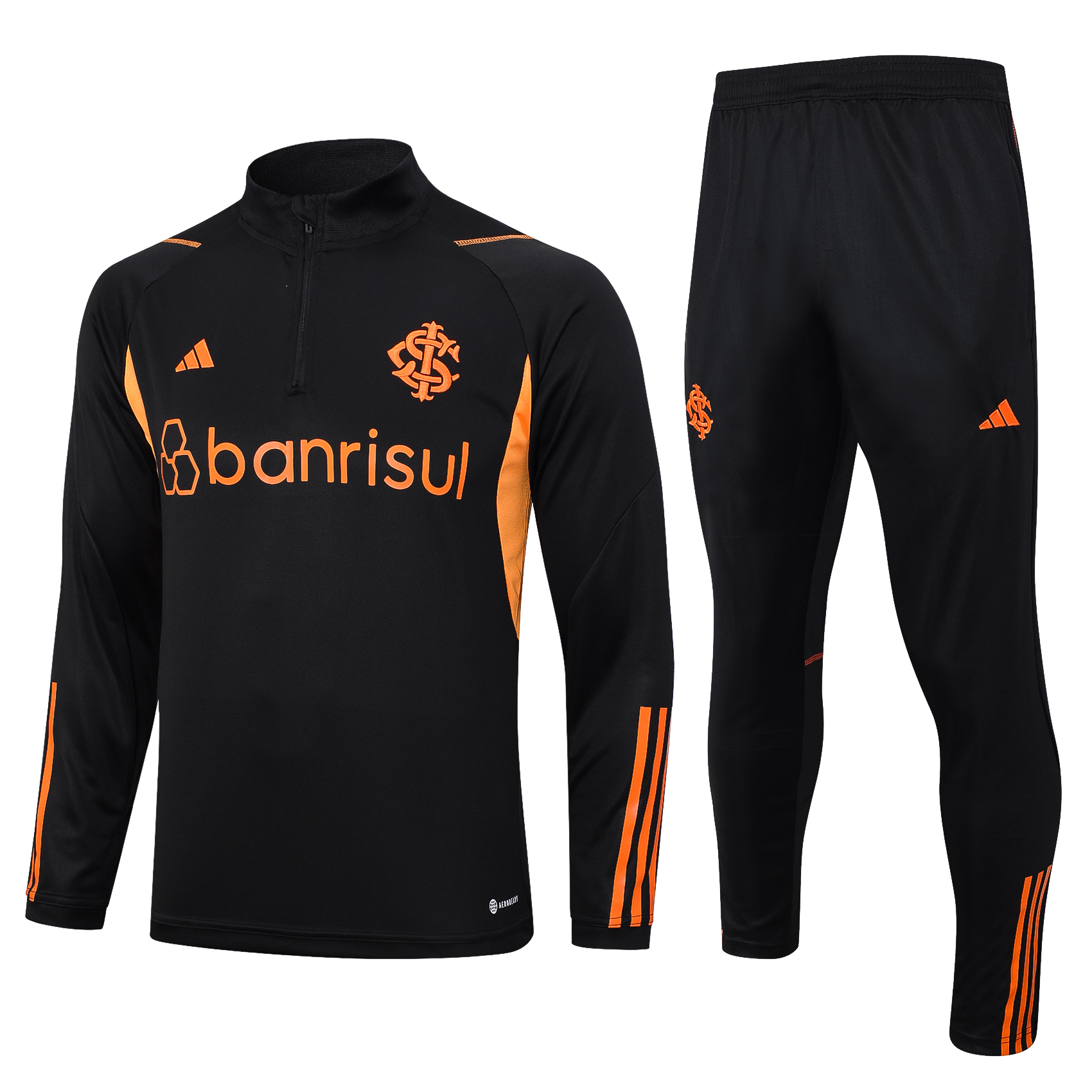 Sport Club Internacional 23-24 Long Sleeve Training Set -Black - ManixJersey