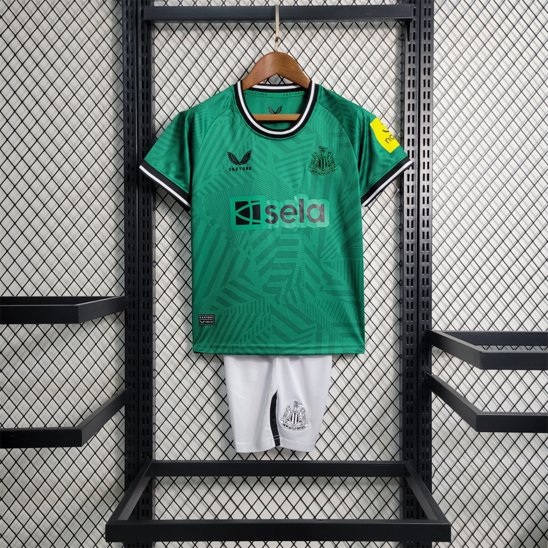 Newcastle United 23-24 Away Kids Kit - ManixJersey