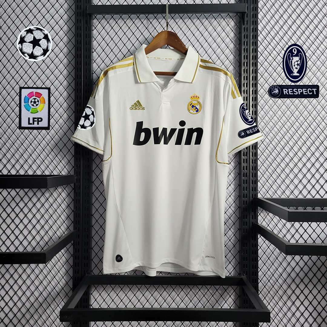 Real Madrid Retro 11-12 Home Stadium Jersey - ManixJersey