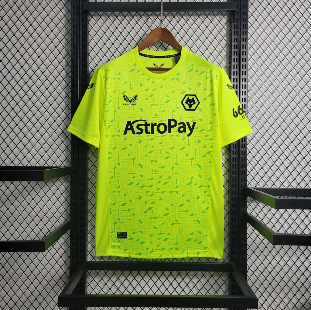 Wolverhampton Wanderers Wolves 23-24 Away Goalkeeper Jersey - Fans Version - ManixJersey